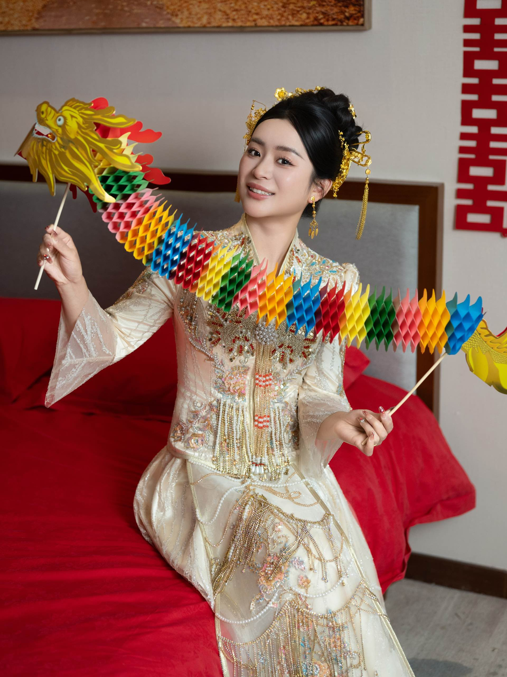 贵气感满满的秀禾造型