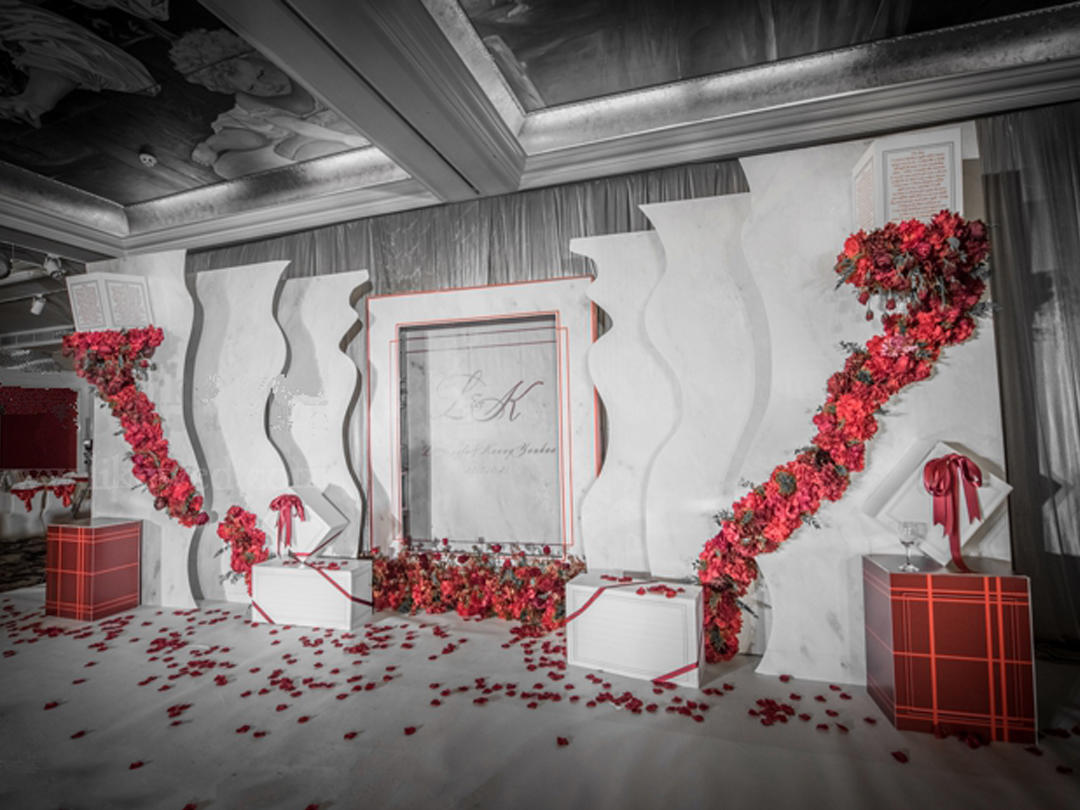 【心·悦】大理石ins风清新韩式精致婚礼定制