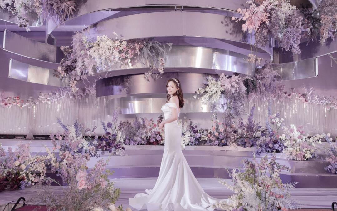 术人案例分享-高调紫色轻奢婚礼
