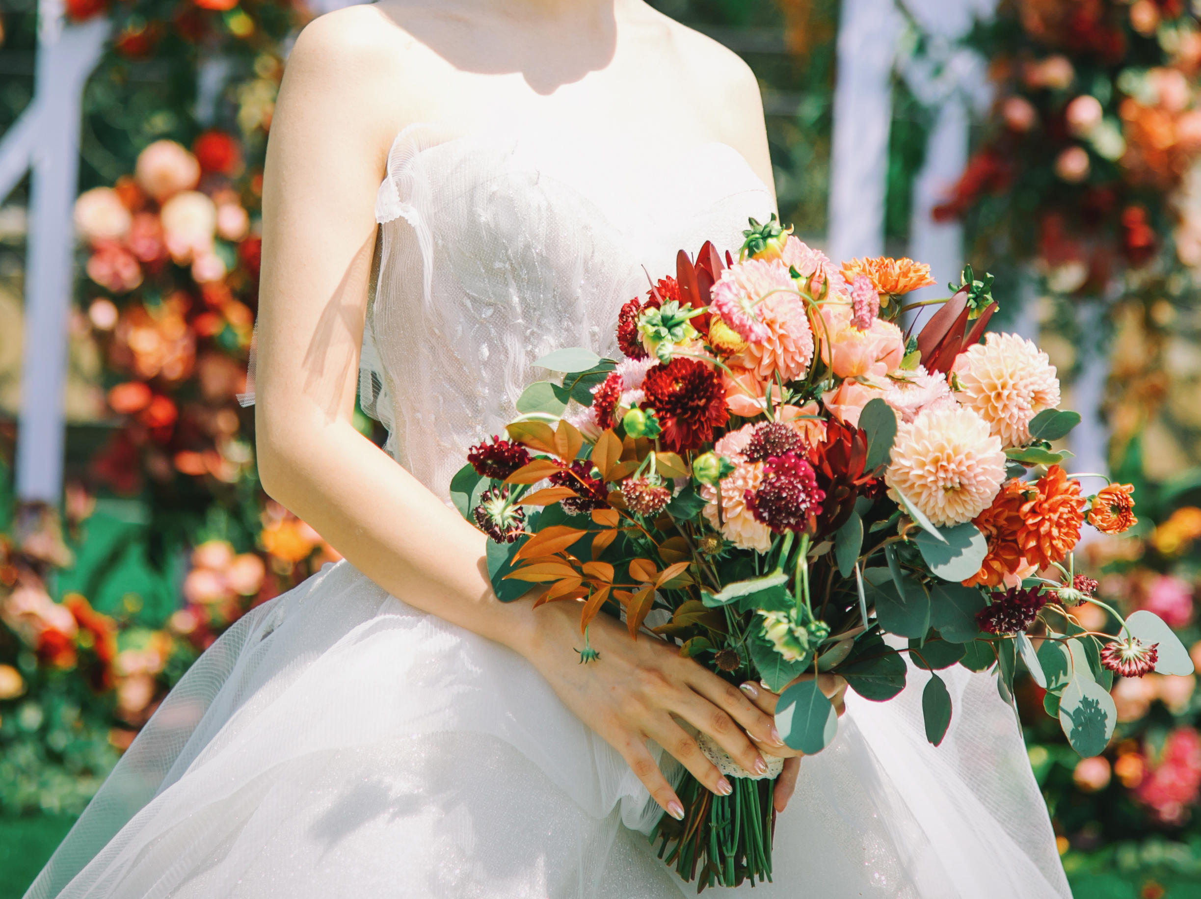 友缘婚礼策划；露台户外婚礼