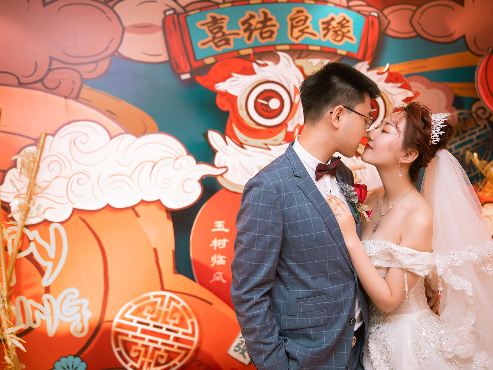 国潮风/新中式/人生赢家/红色系