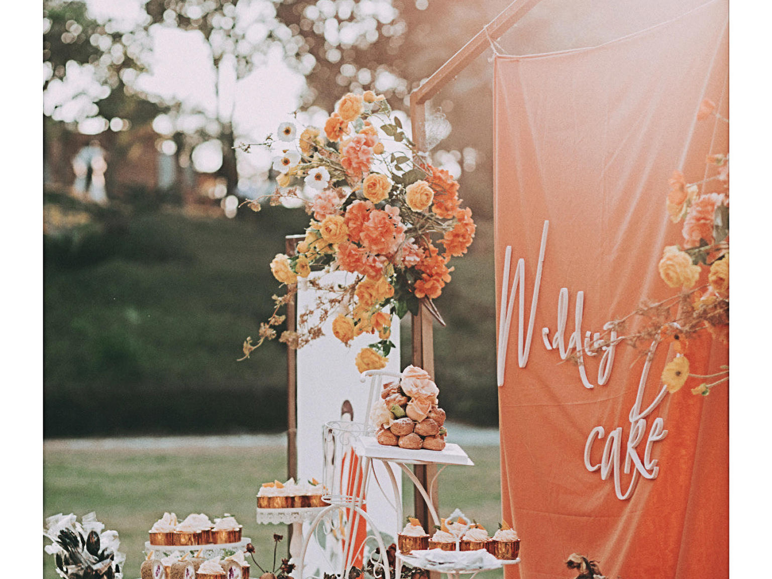 喜礼婚嫁/森系秋色户外婚礼/含主持摄像