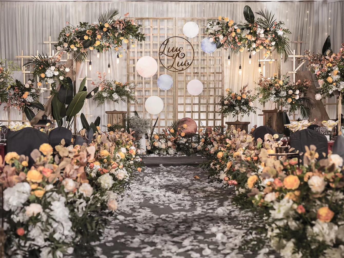 六盘水婚礼策划公司光现宴会设计