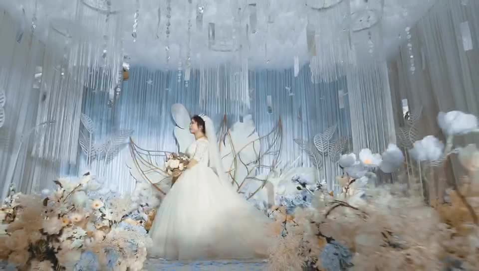 【爱尚喜事】奢华蓝色全吊顶