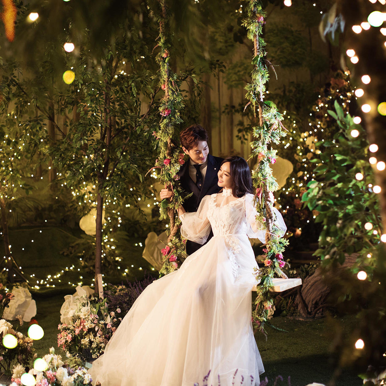 《慕色样照欣赏》秘密花园夜景系列