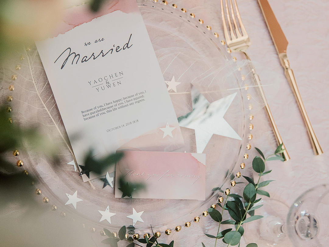 婚礼爆款色系-梦幻粉调