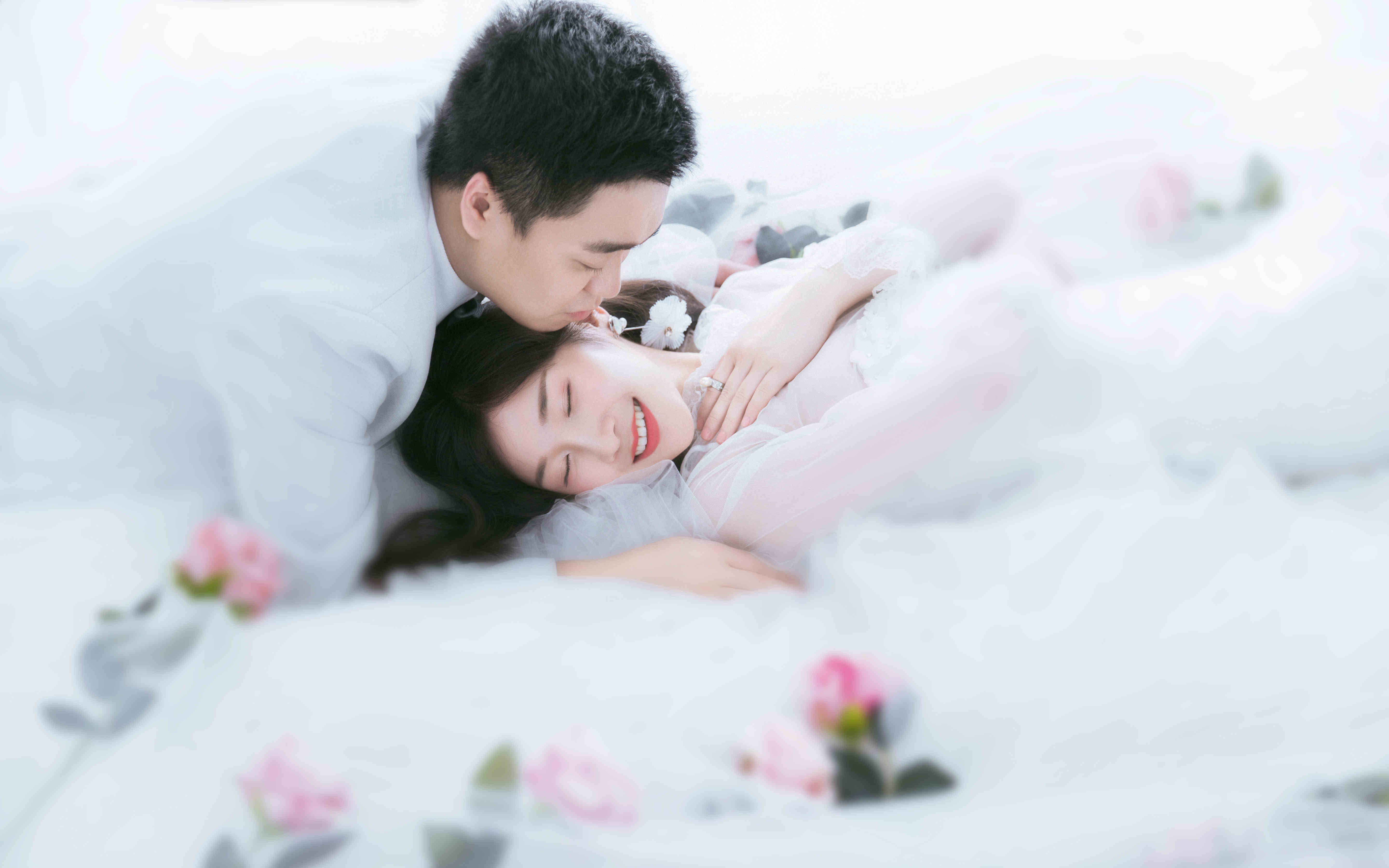 2019全新韩式内景 内外景不限定 送全新婚纱