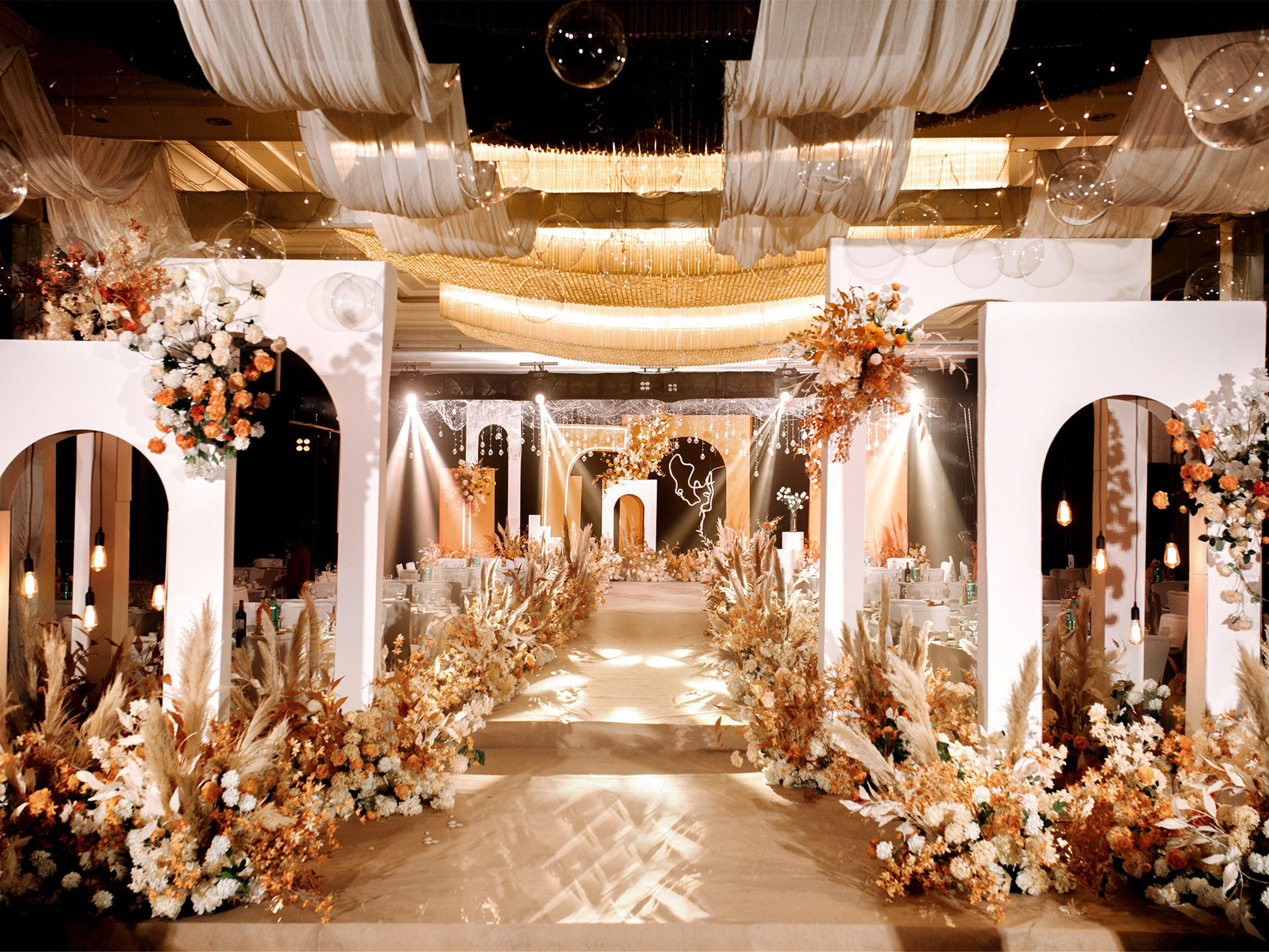 我遇见了美好的你-橘色系婚礼