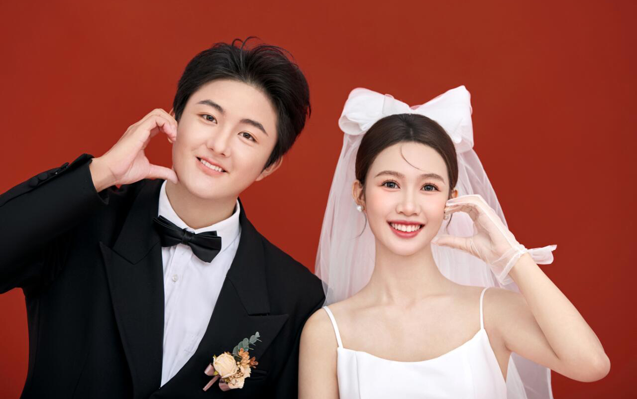 喜嫁系列客片欣赏！石家庄婚纱照推荐商家