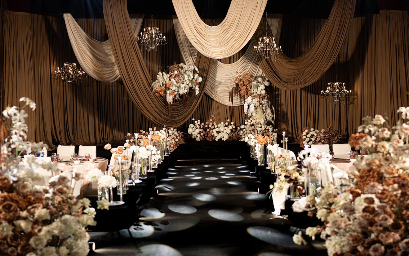 【蜜緣婚禮】超有質(zhì)感美拉德色系婚禮