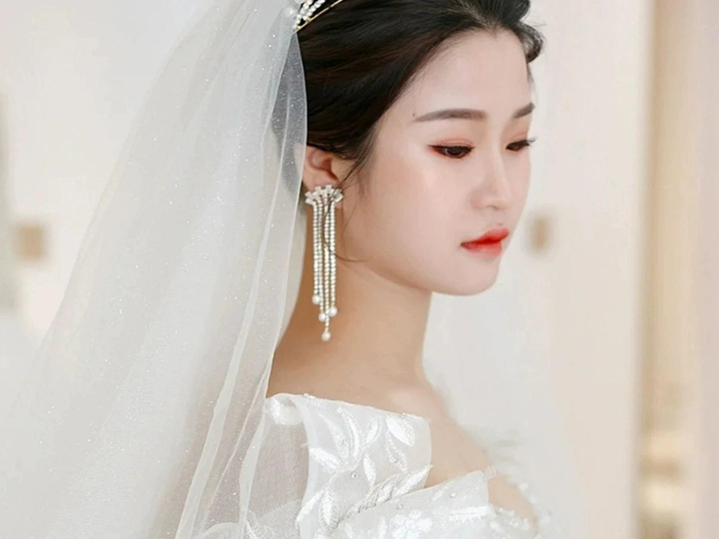 【致青春造型】结婚当天新娘到店回门宴妆380