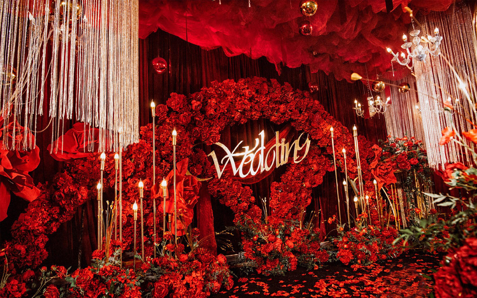 【爱唯婚礼】--一抹最艳的红--唯美大气