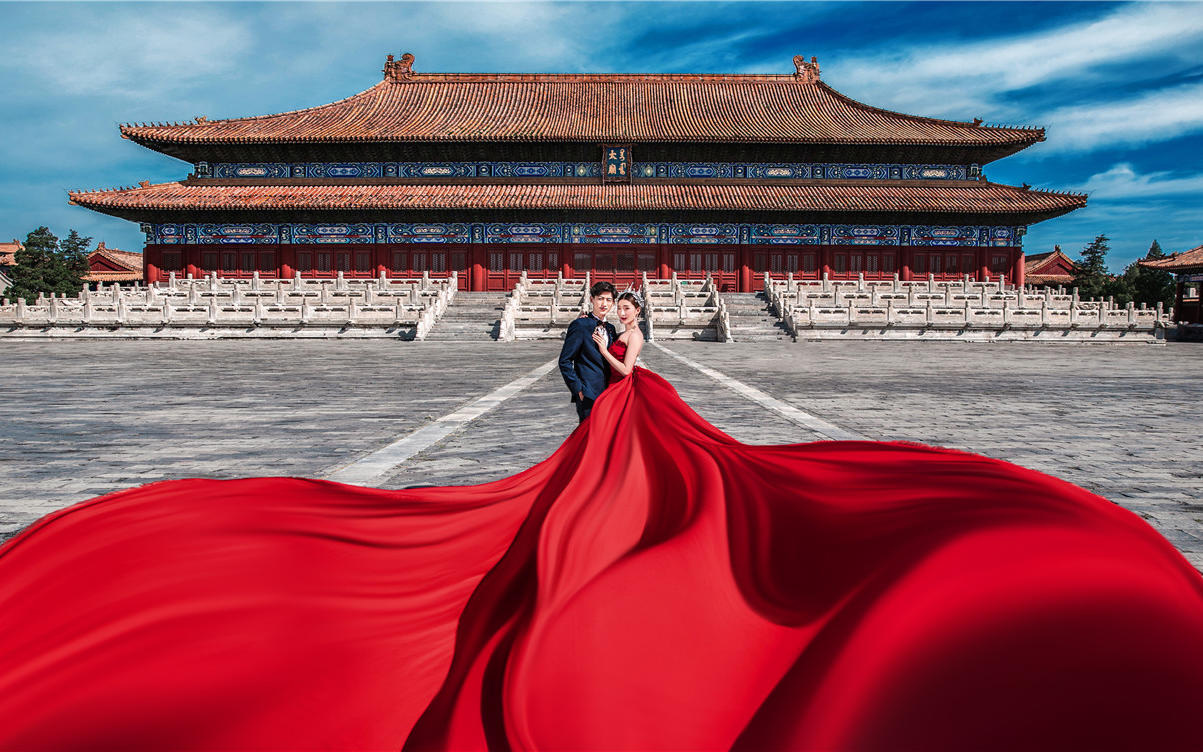 打卡老北京特色双外景+8服8造+一对一+底片全送