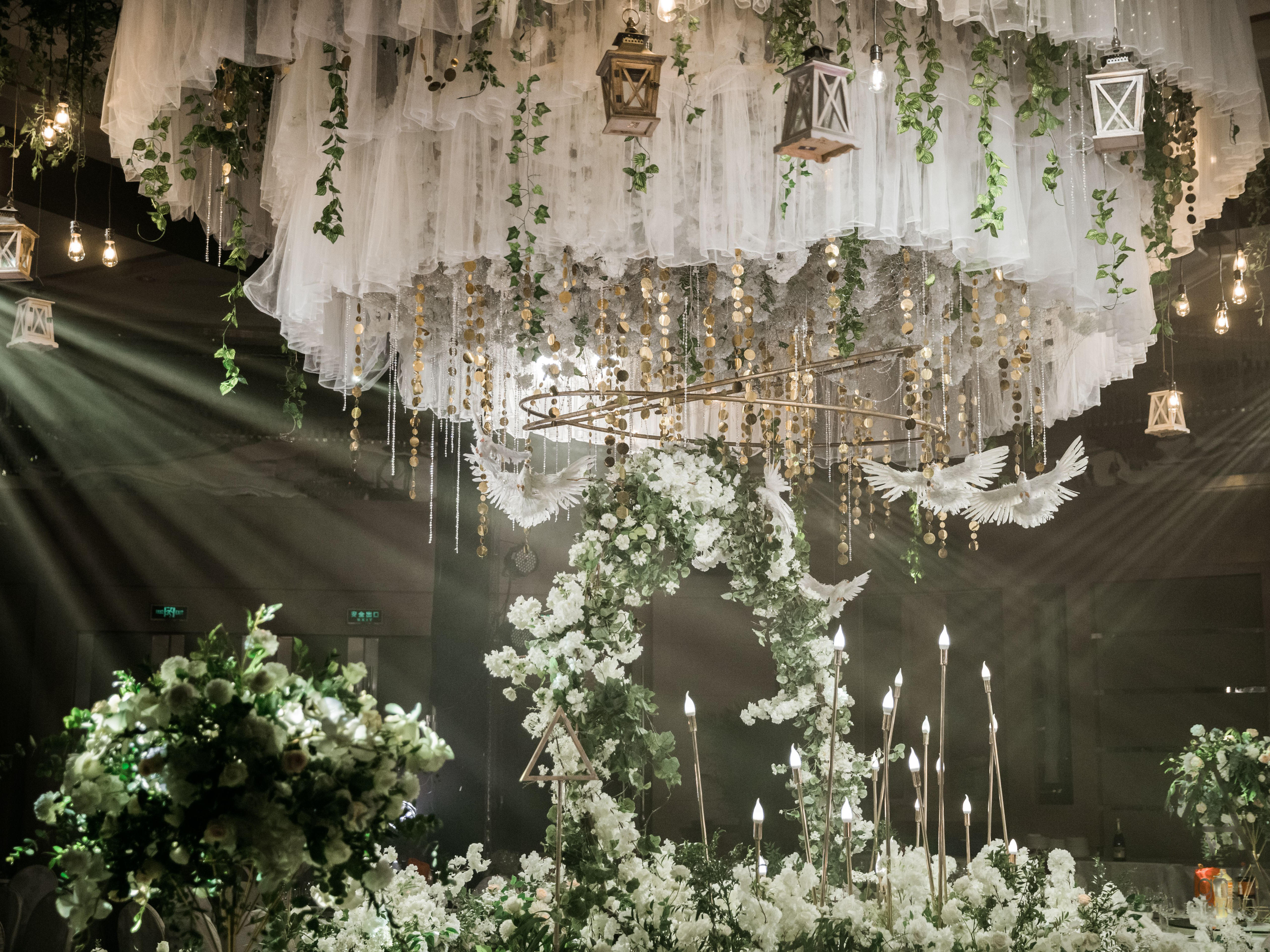 云麓婚礼说-简约白绿ins