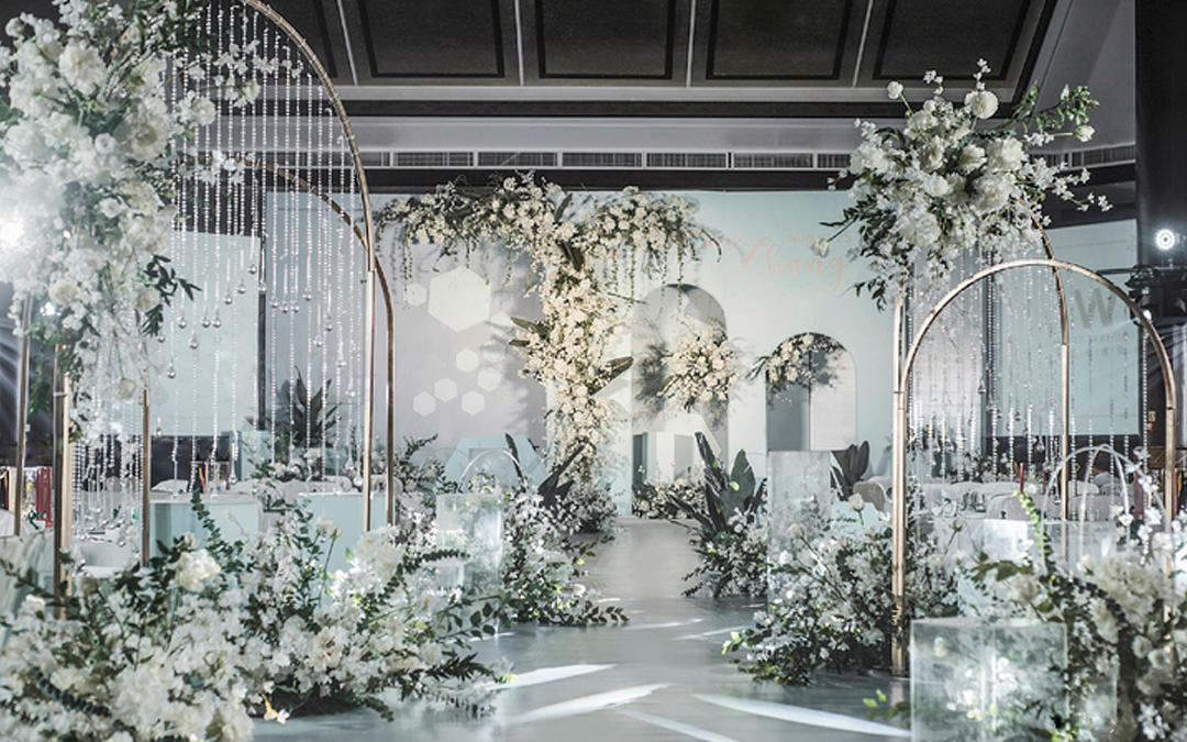 【千荨婚礼】- 水墨蓝婚礼