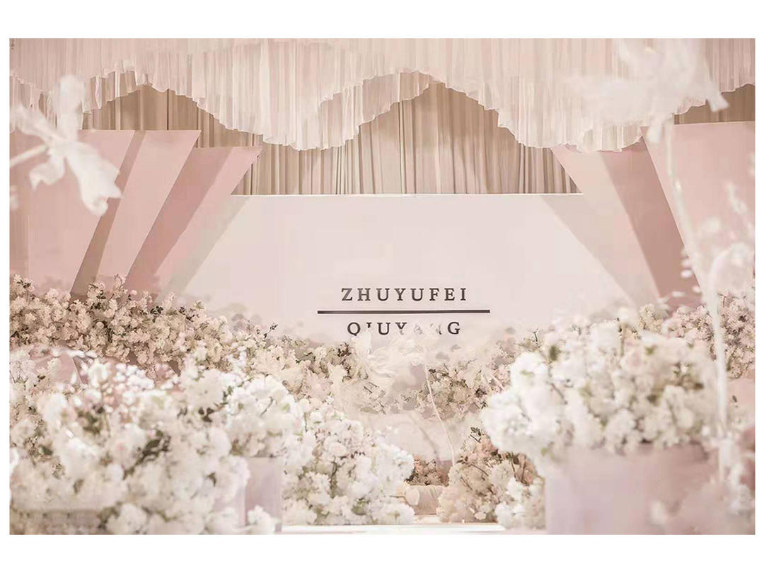 【光年婚礼】四大金刚全包+婚礼现场梦幻吊顶装饰