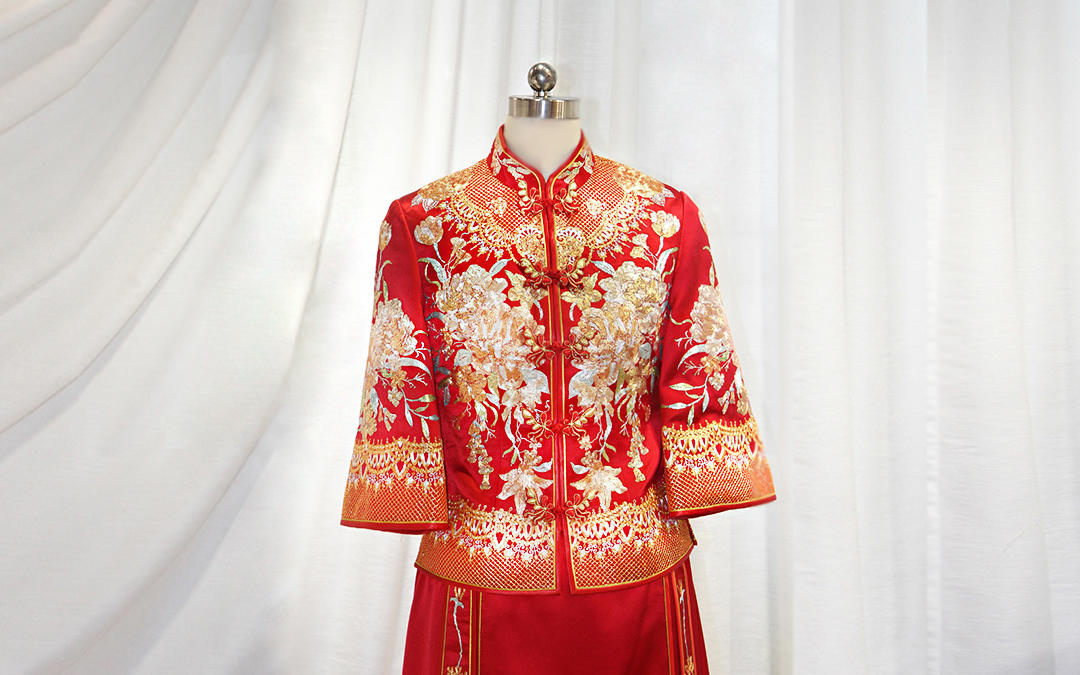 谭维维同款秀禾服|牡丹花开富贵年华