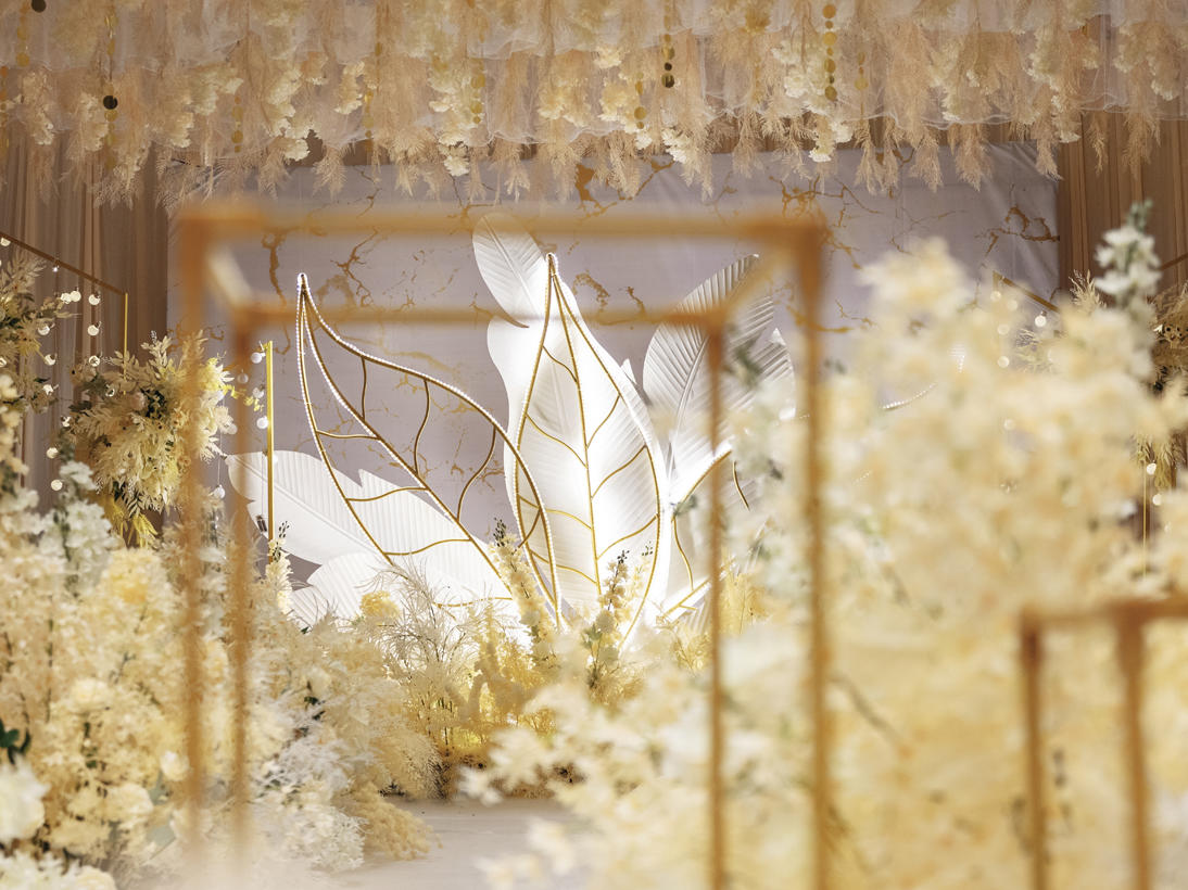 花田唯汀-香槟色梦幻唯美婚礼