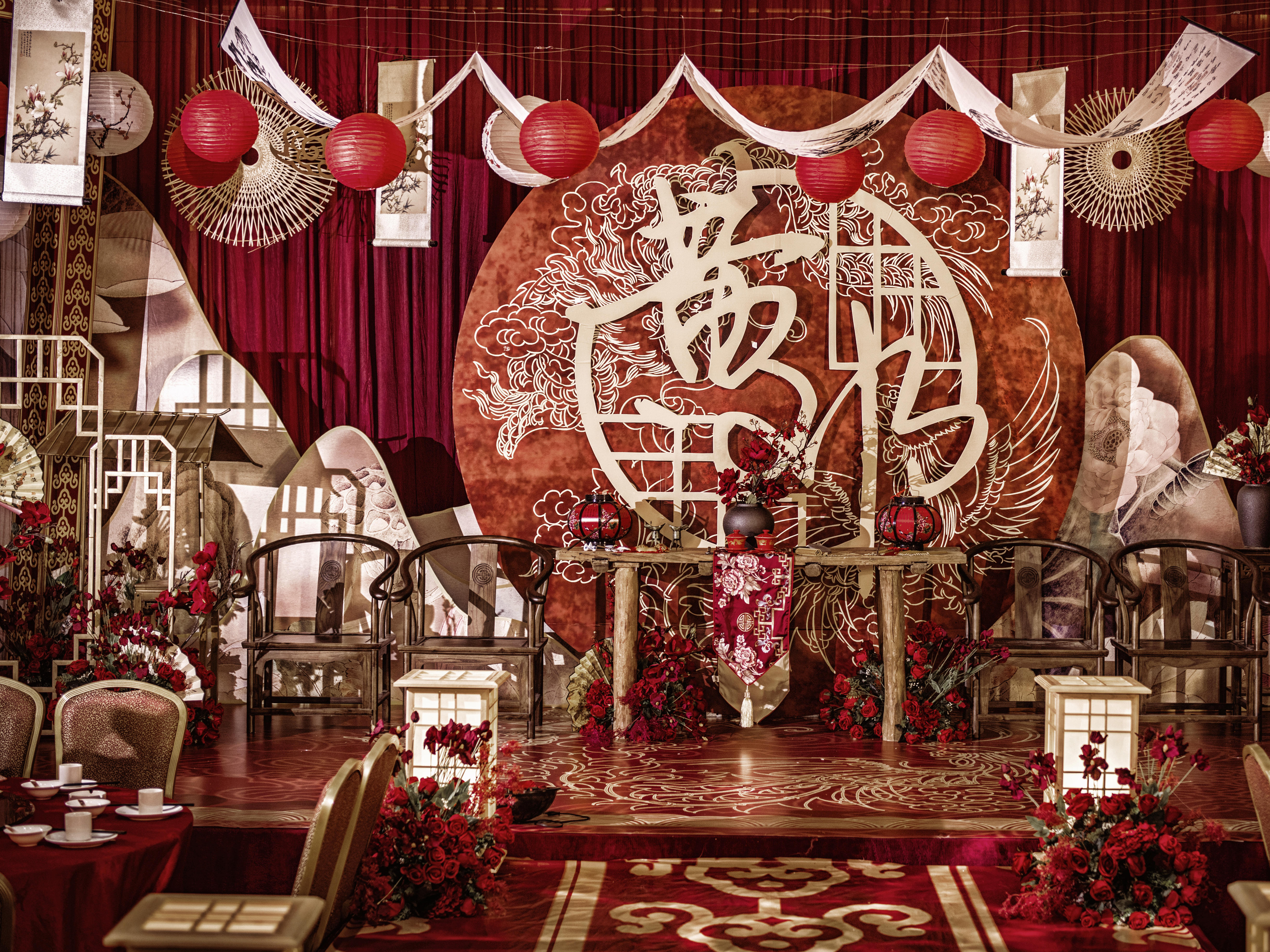 Aeson定制丨凤冠霞帔丨古风纯中式