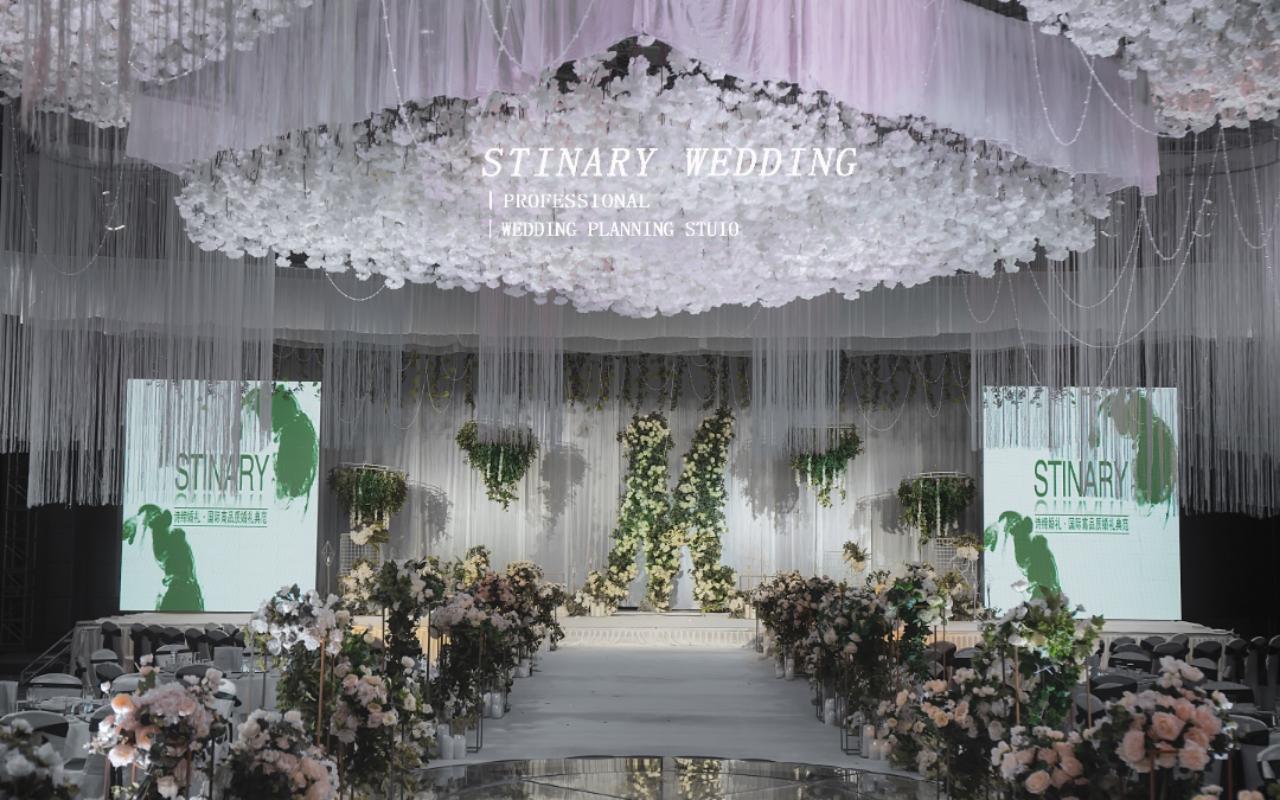 stinary诗缔婚礼——白绿色