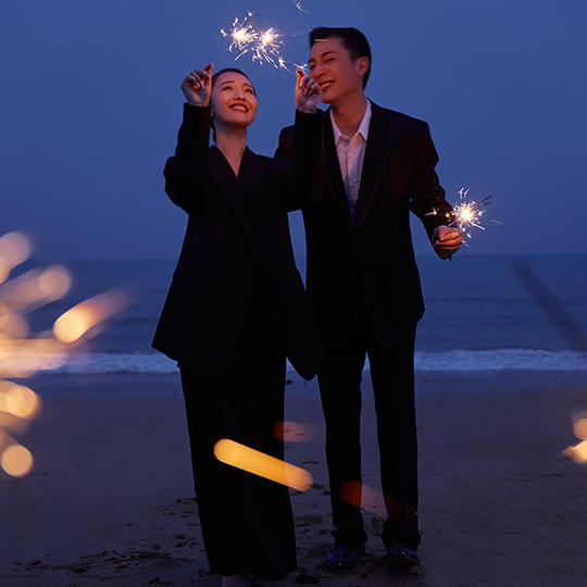 2023旅拍  夜景婚纱照