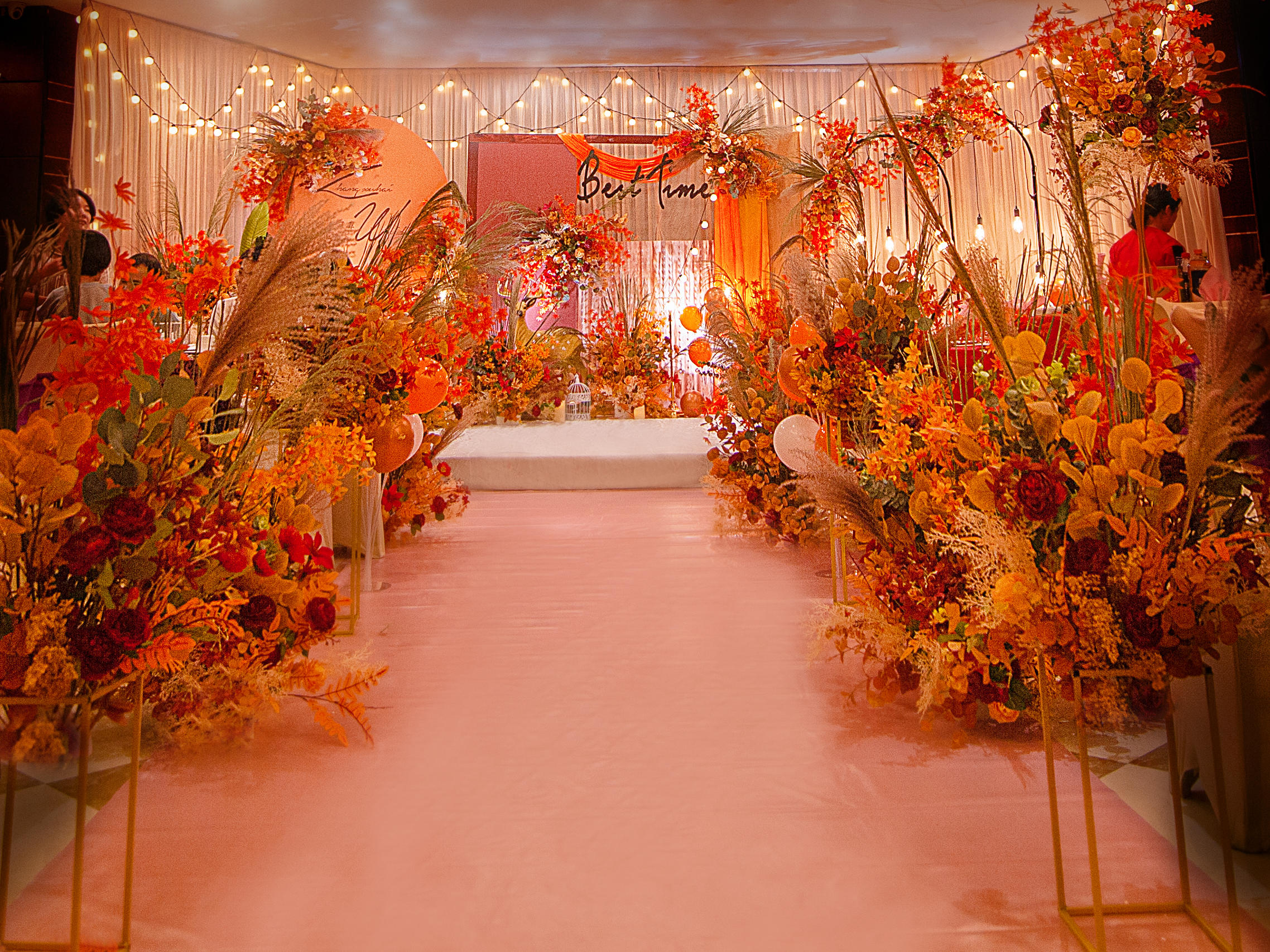 【麦瑞蜜婚礼工作室】经典 橙色系暖调婚礼