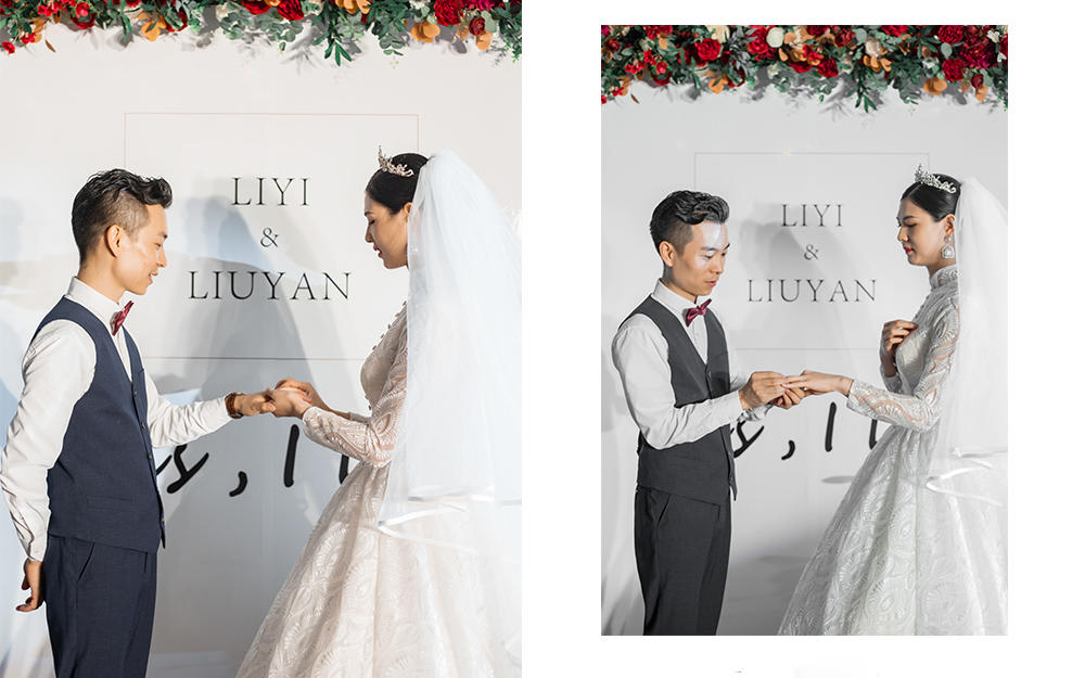 【樱桃婚纱Cherry】客户返照欢乐的婚礼时刻