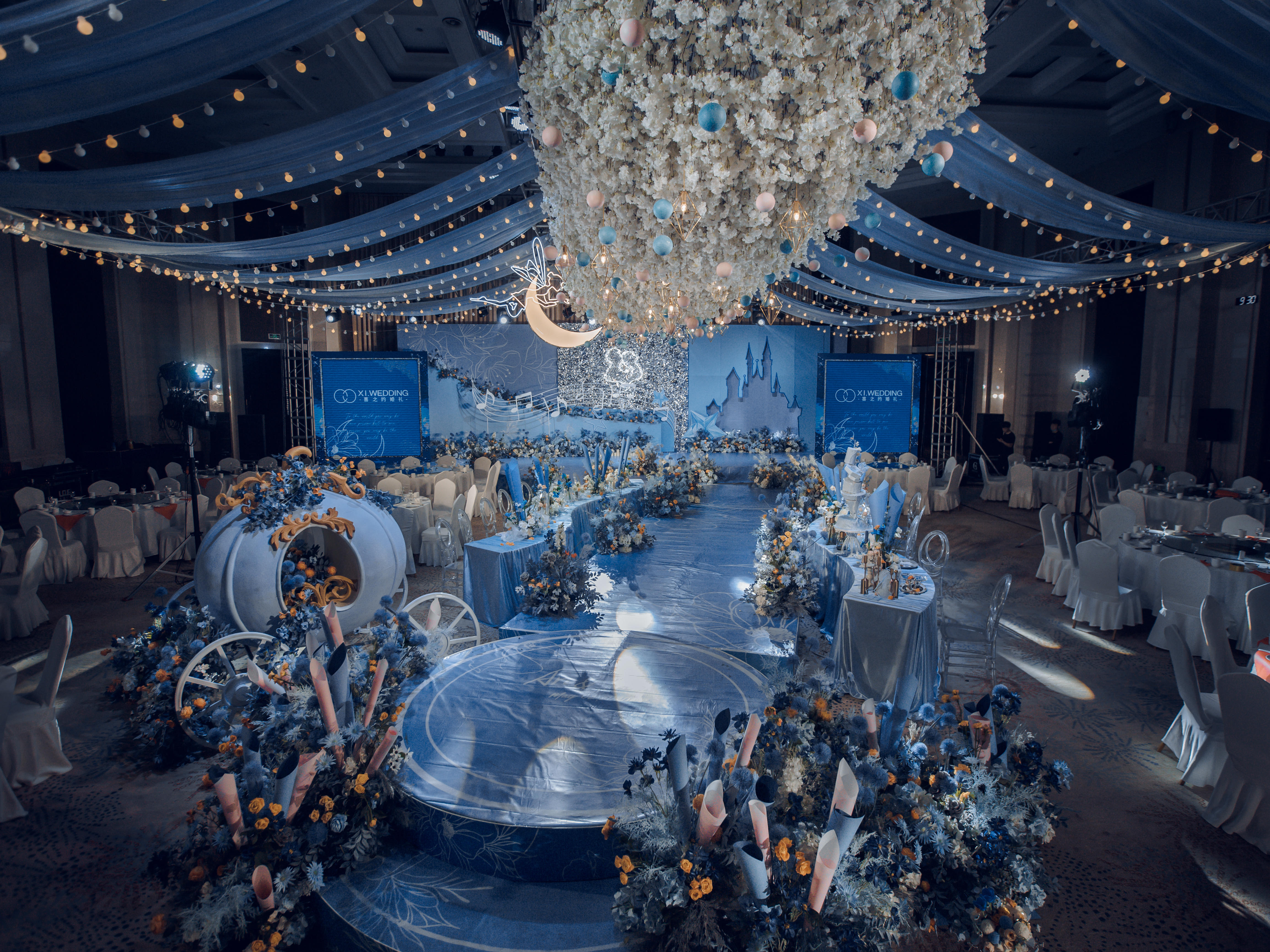 #喜之约婚礼#蓝色系·星空系列·城堡系列