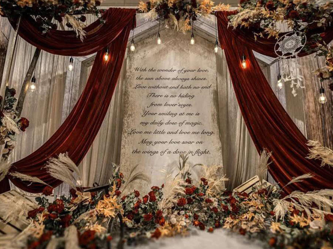 【美式复古】简约又高级 小型婚礼之选