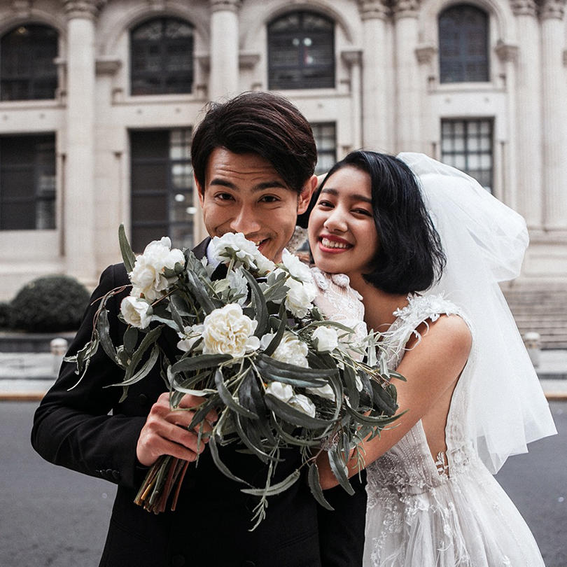 法式户外婚礼+视频拍摄+胶片风【婚纱照】