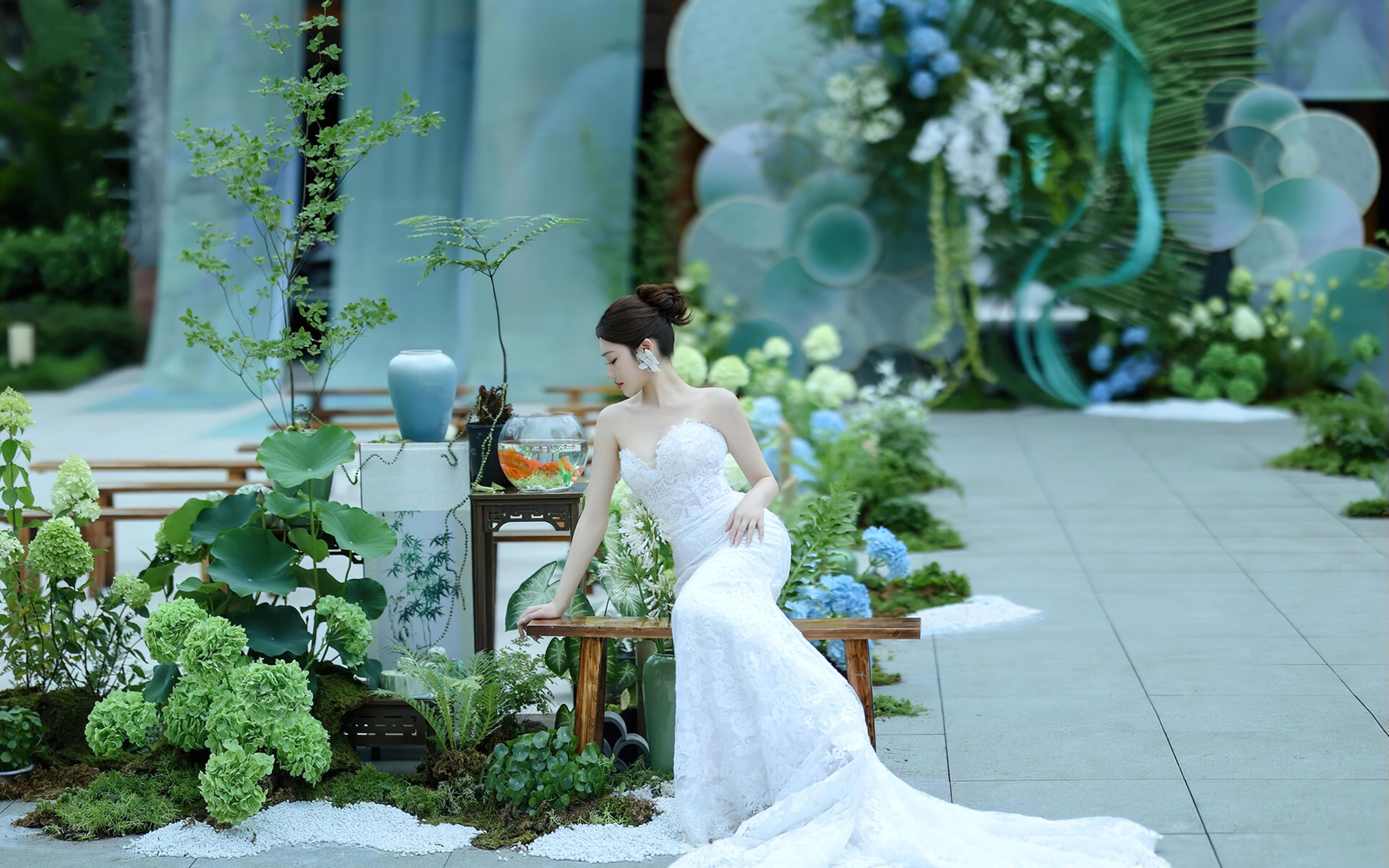 【木西婚禮】天青色意境新中式婚禮，寫盡東方古韻美