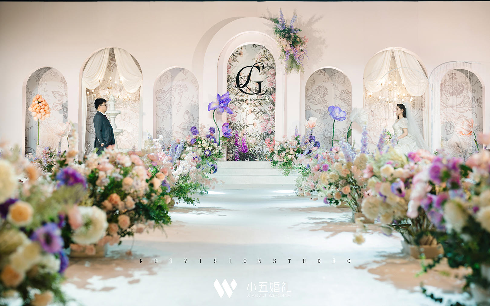 小五婚礼｜莫奈花园法式婚礼
