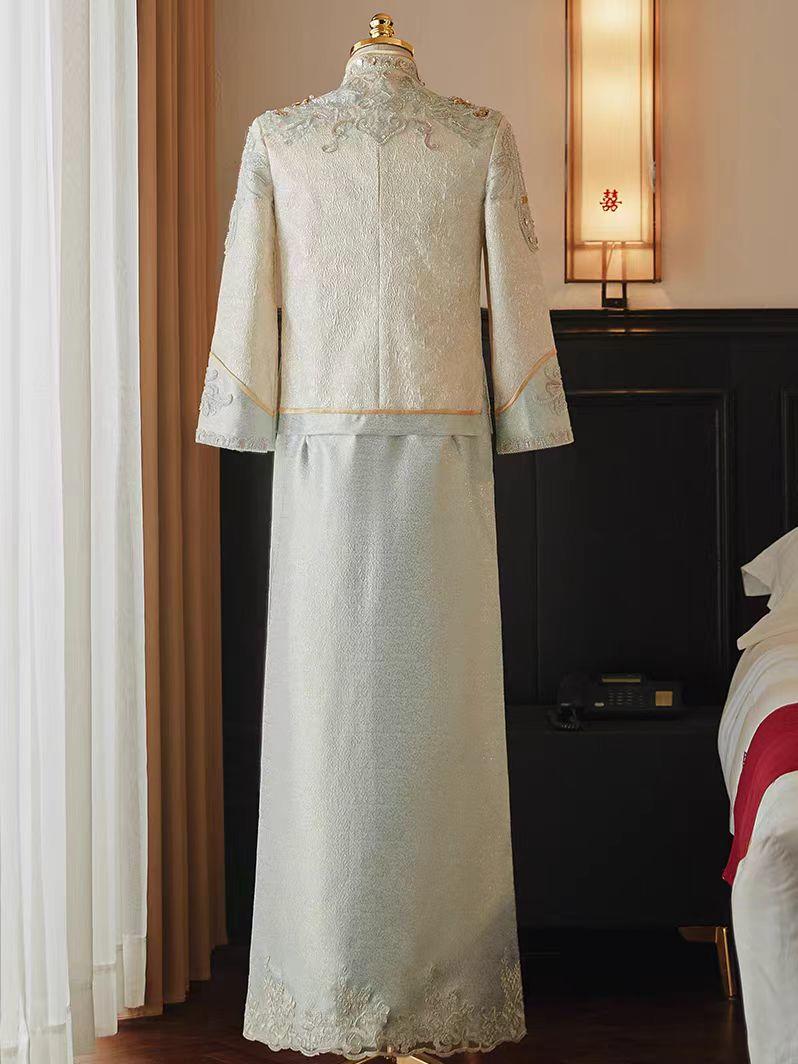 中式秀禾服男士