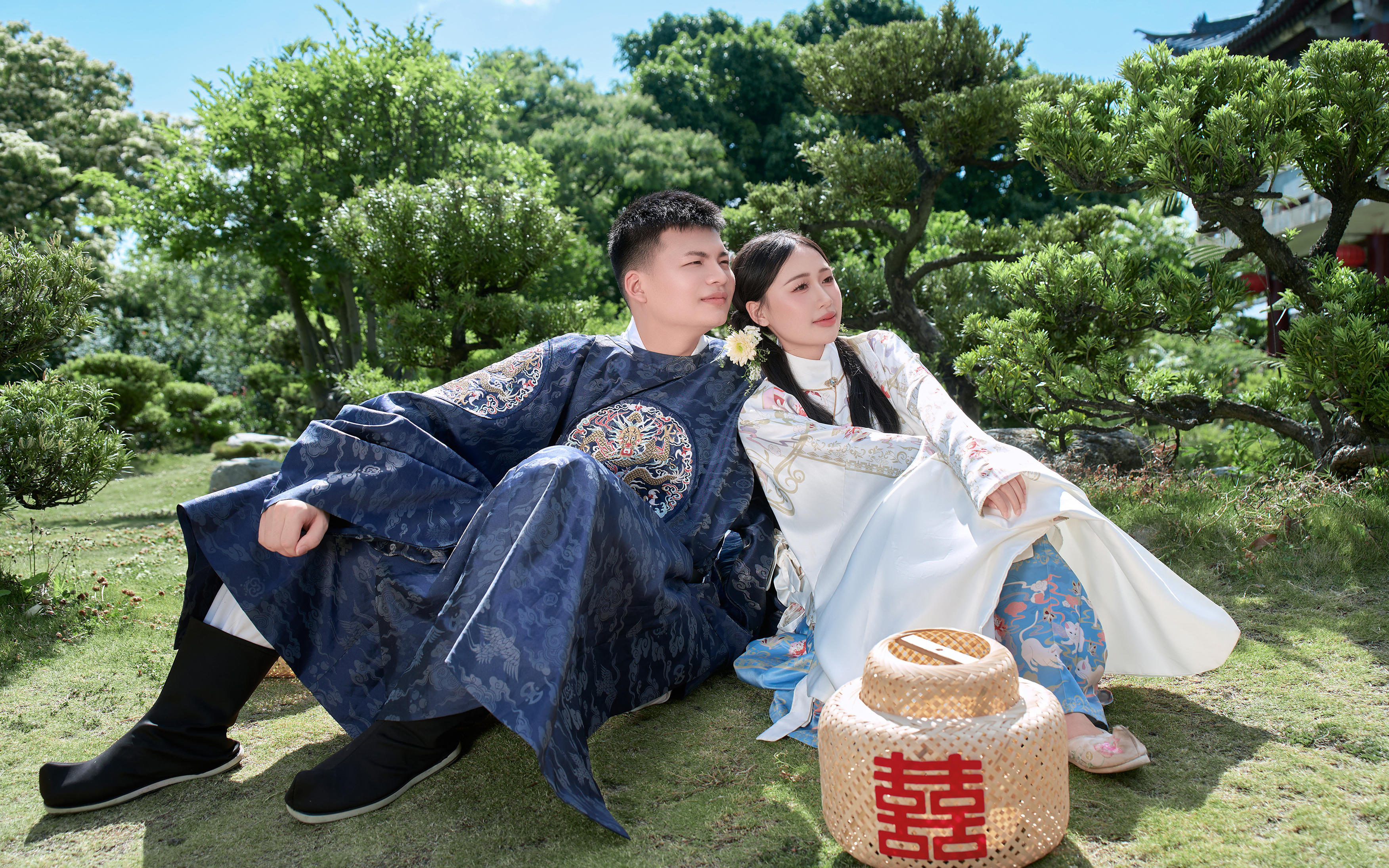 汉服遇上普洱茶，我们把婚纱照拍出醇香
