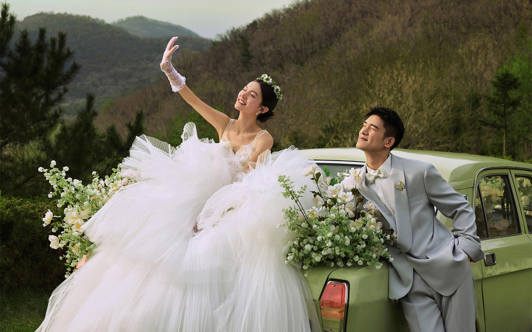 山野甜恋💐 婚照氛围感直接封神✨
