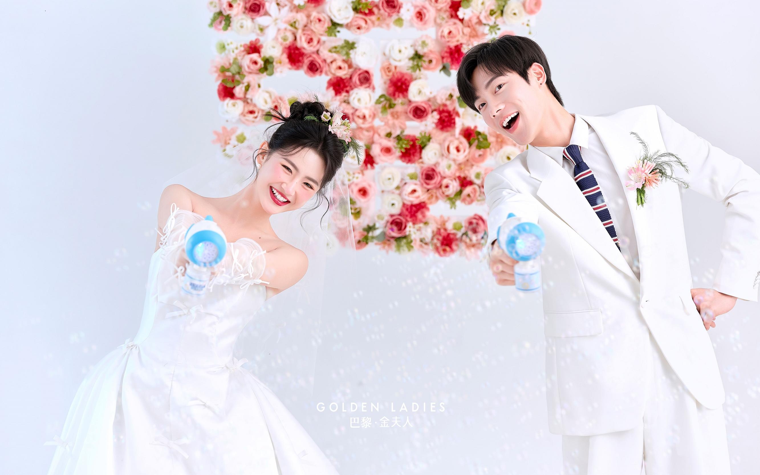 年輕人超愛的喜嫁婚紗照?俏皮甜美少女感up