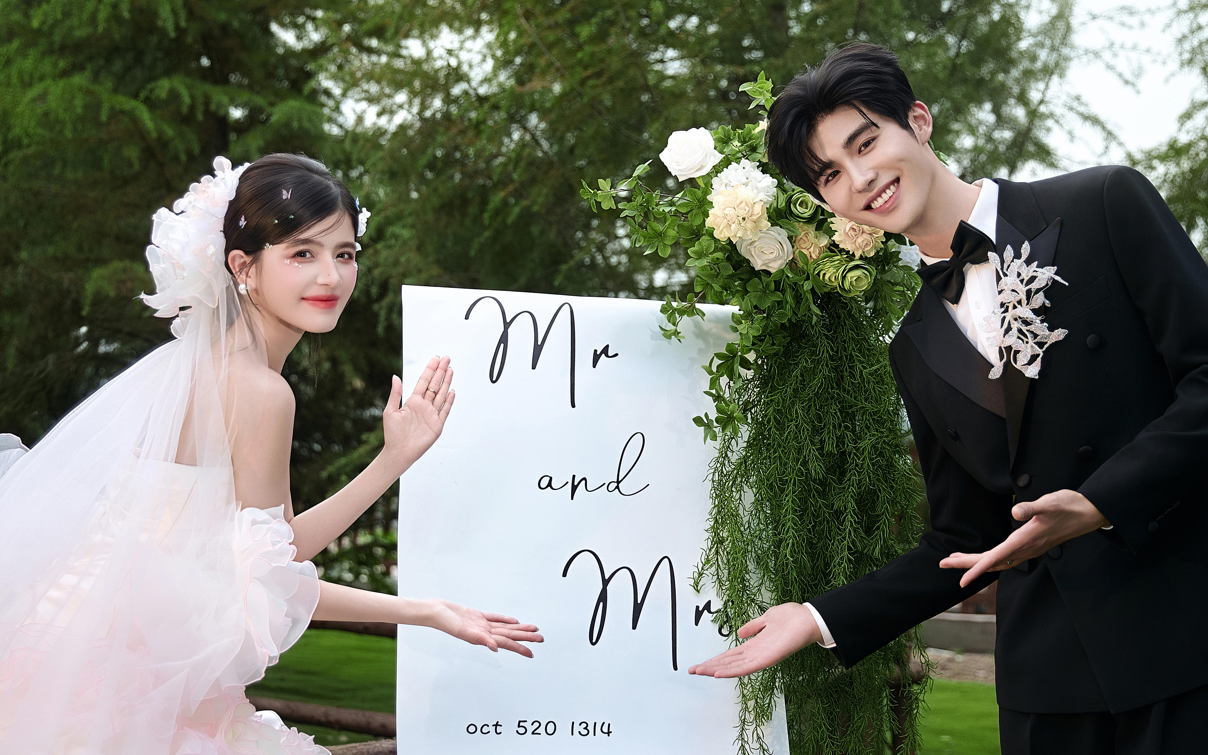 墜入愛(ài)麗絲夢(mèng)境丨唯美森系婚禮