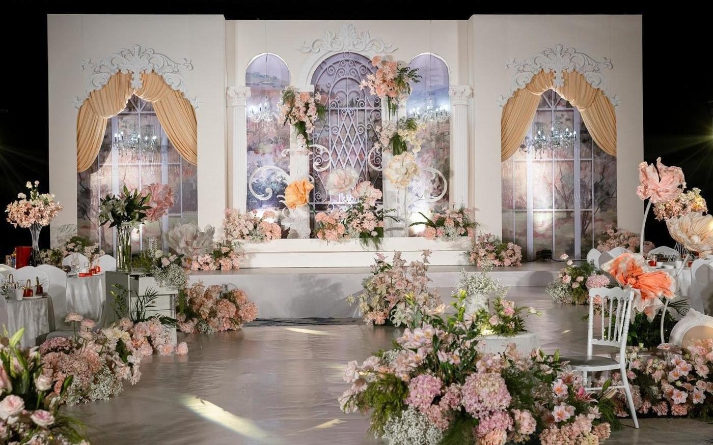 香槟紫莫奈花园