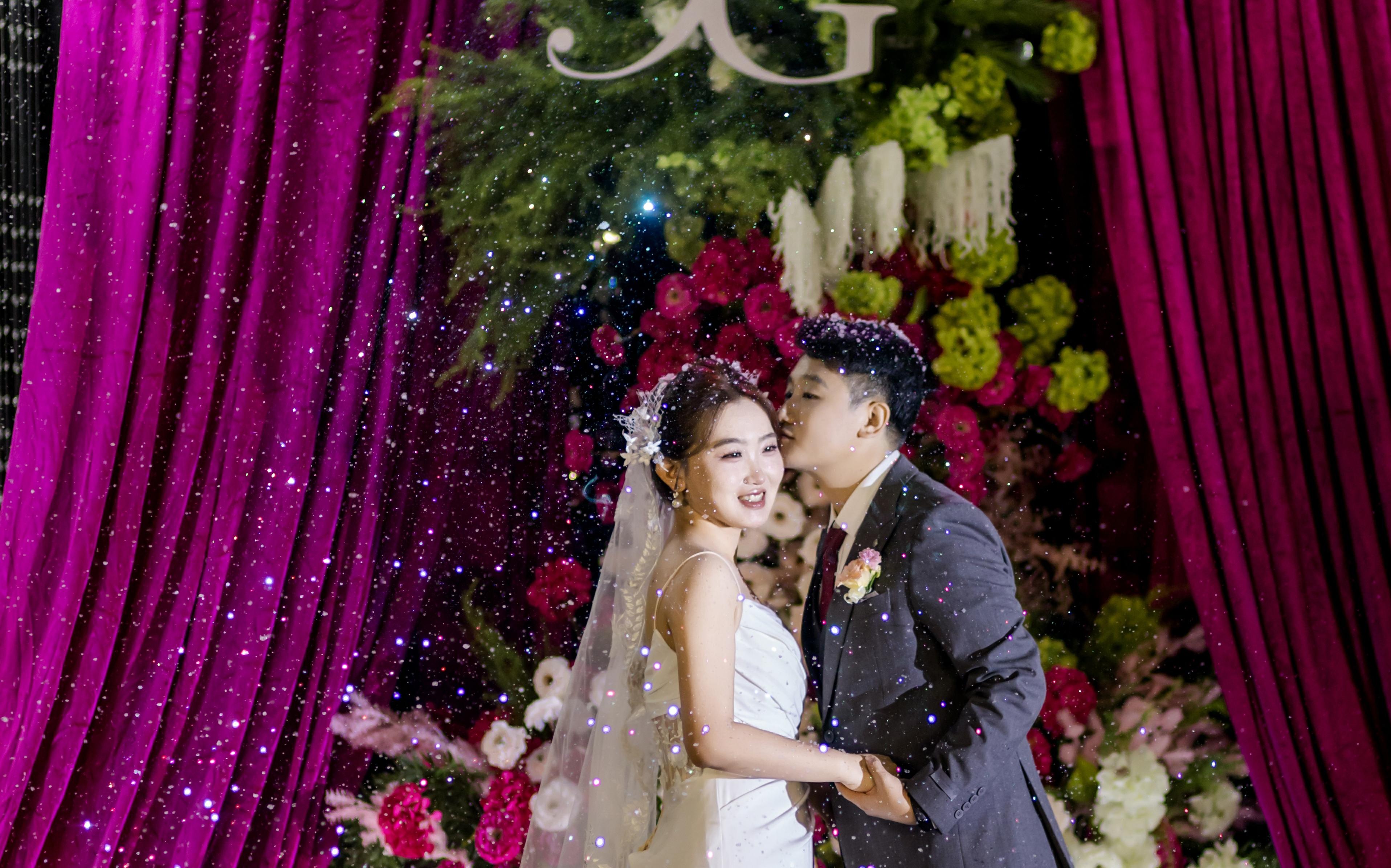 韓式肯尼亞紅色婚禮