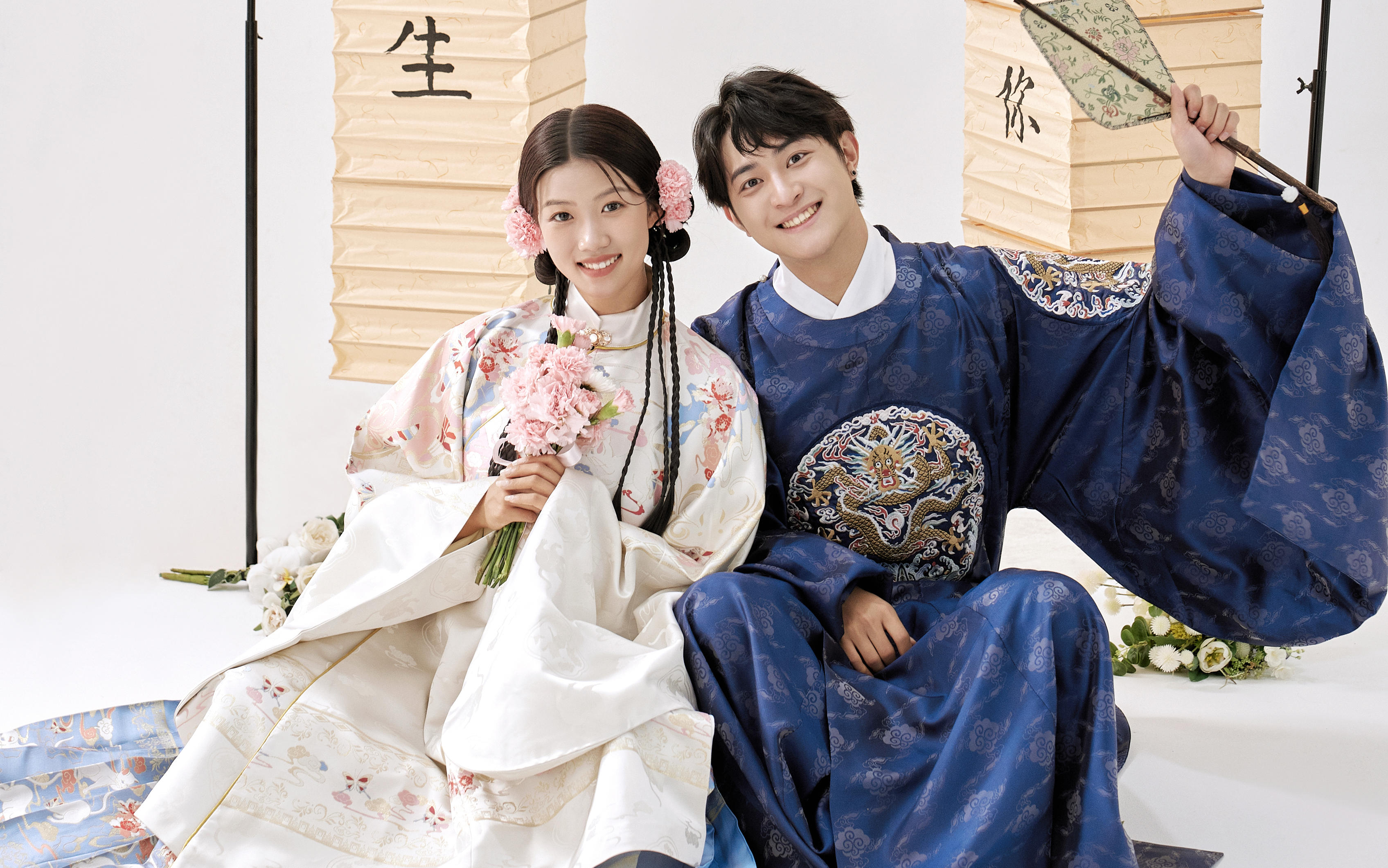 【施華洛攝影】甜度滿分的新中式漢服婚紗照