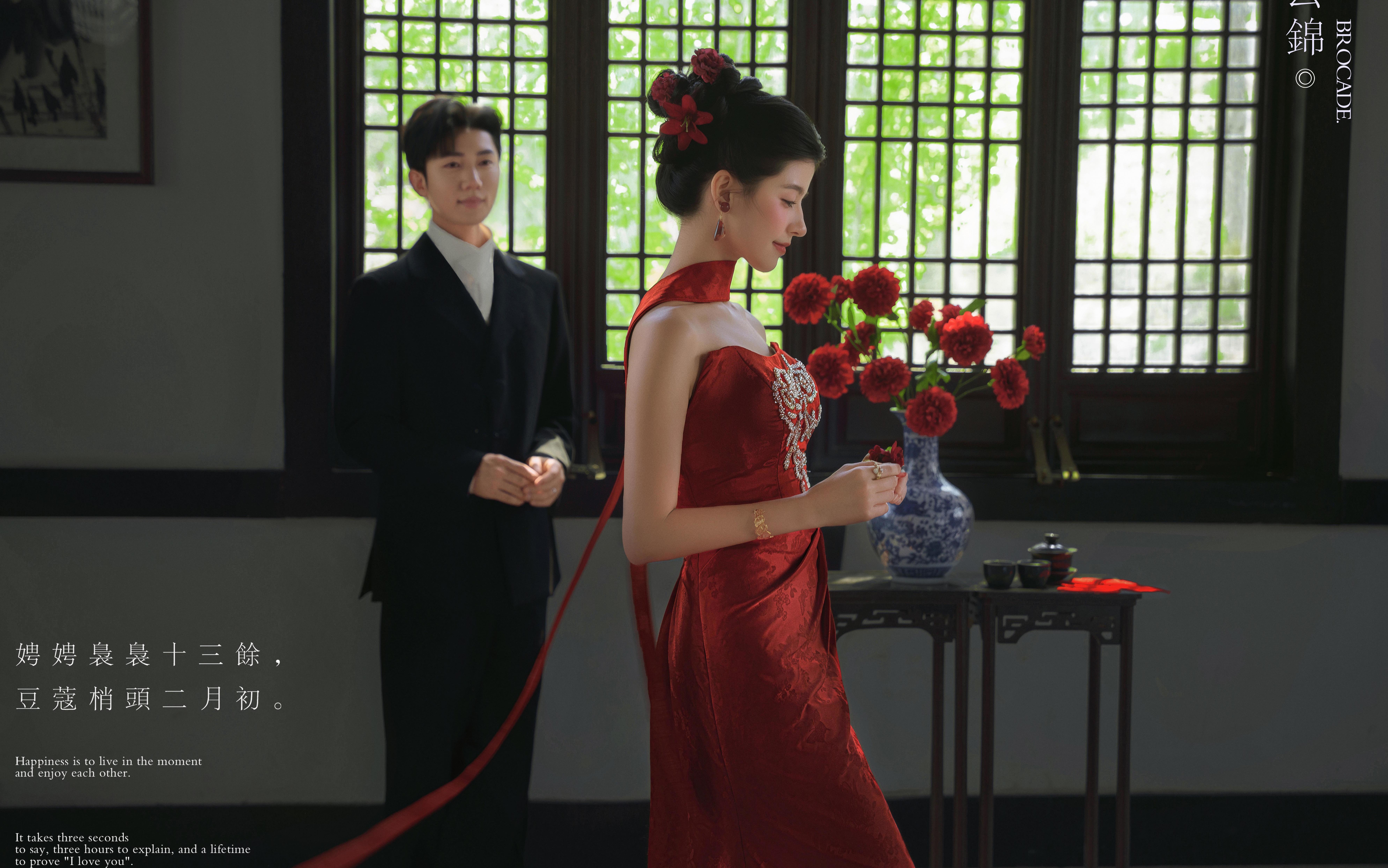 良辰吉時(shí)/一眼驚艷的東方韻味園林婚紗照