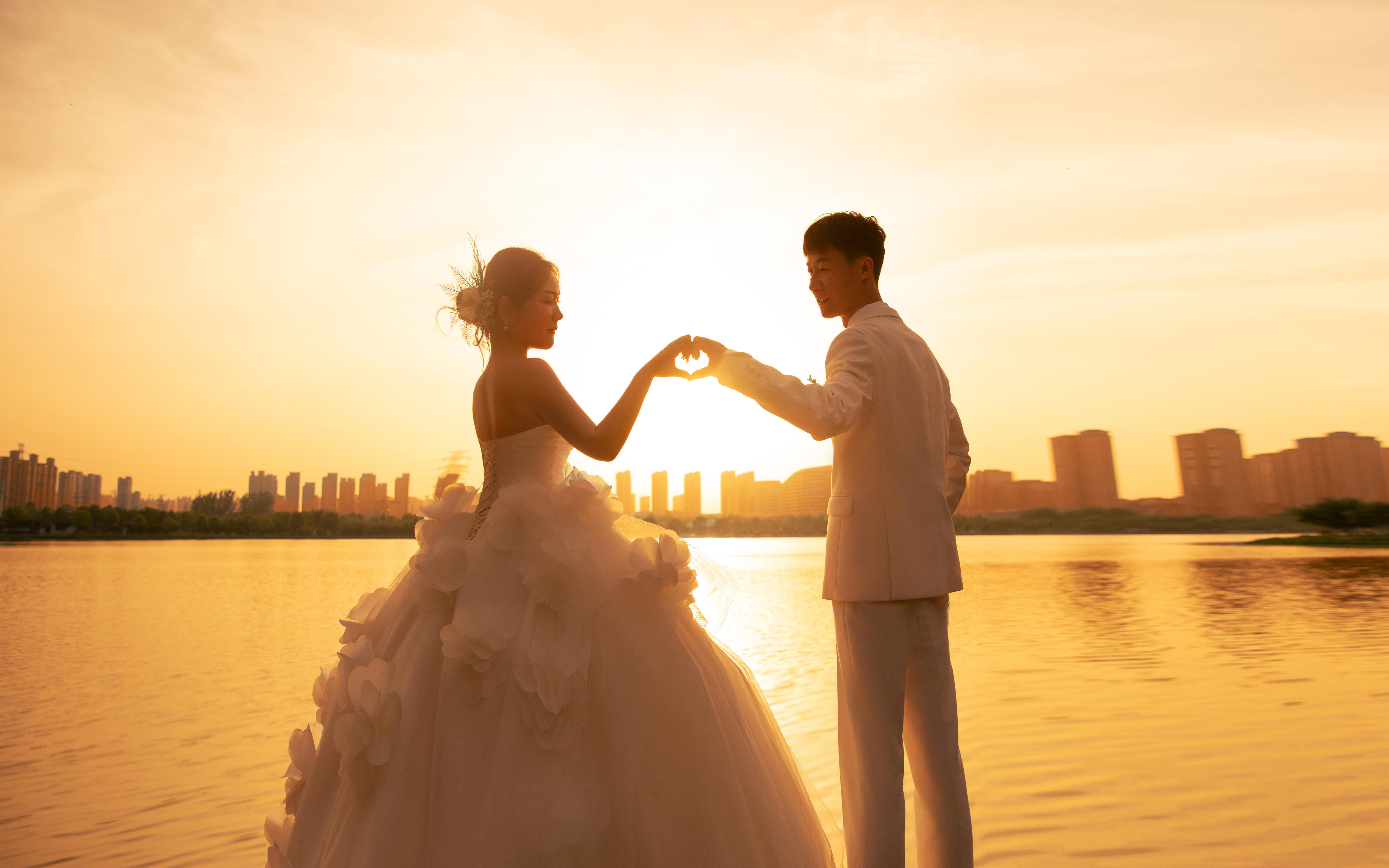 【优格】夕阳渐落~所念皆是浪漫