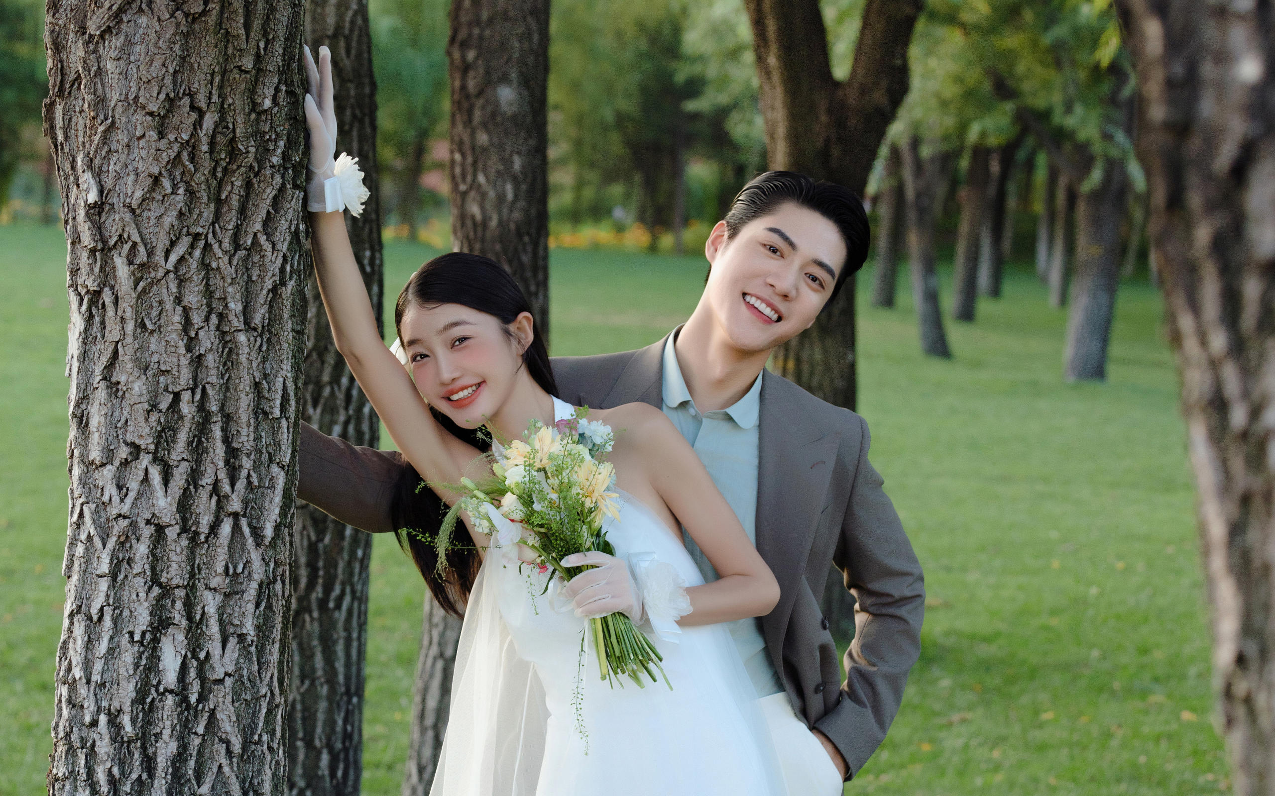 超治愈的森系紀(jì)實(shí)婚紗照??浪漫到無法自拔