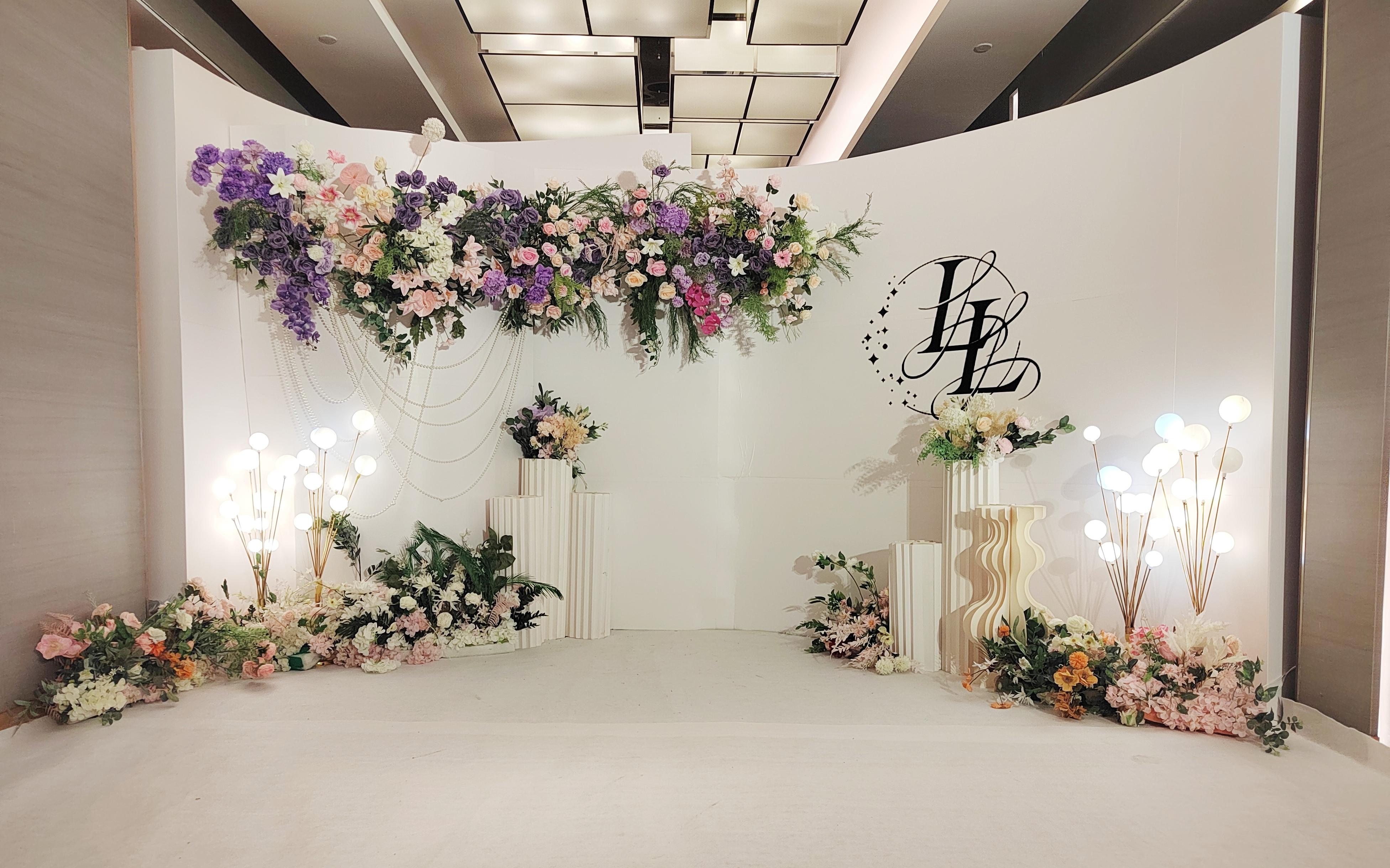 大運雅樂軒奶油香檳韓式簡約小預(yù)算婚禮策劃