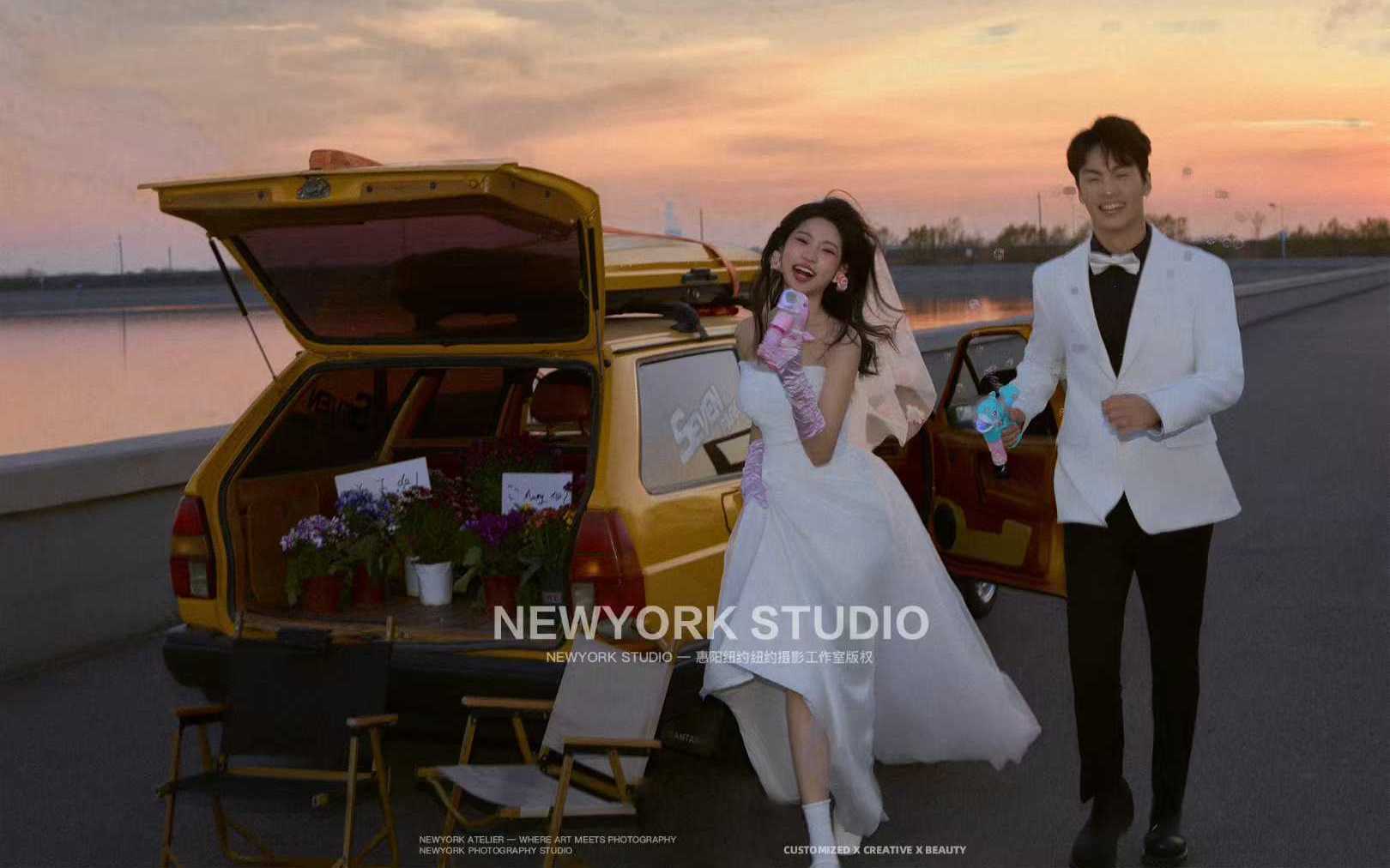 紐約婚紗&電影感婚紗照