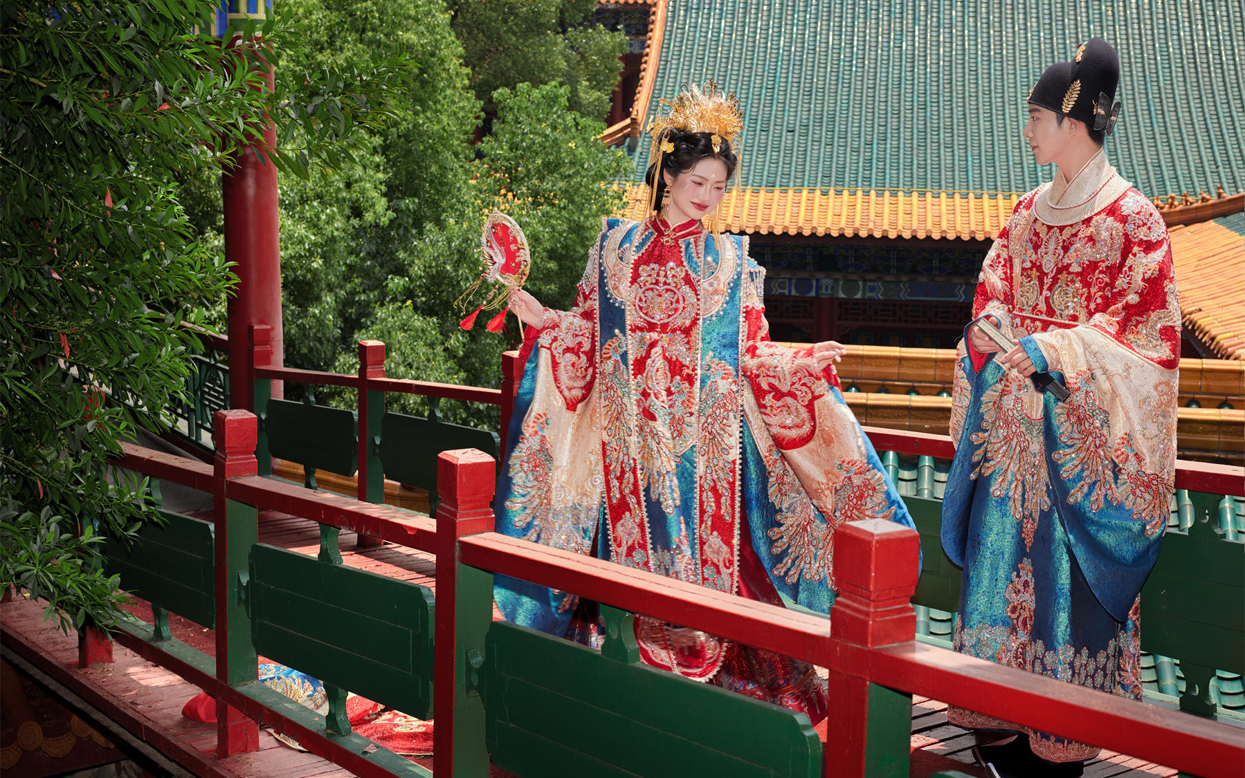 【D视觉摄影】明制婚照直接把仪式感拉到故宫级别