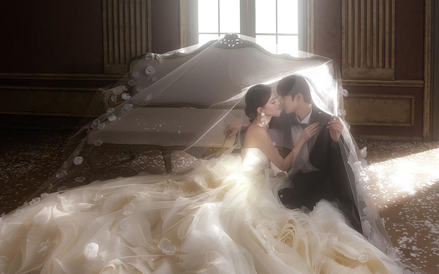 【法式复古】 直接封神✨超绝氛围感复古宫廷风婚纱