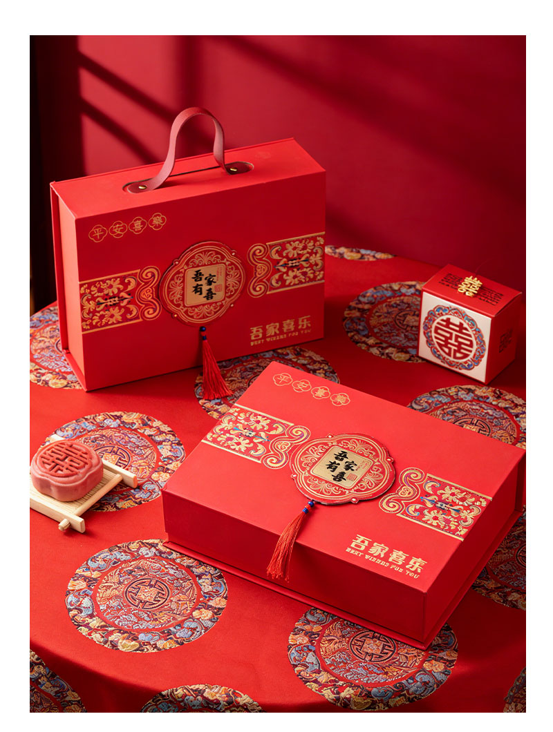 中式吾家有喜伴手礼 男女结婚宾客礼伴郎伴娘实用回礼