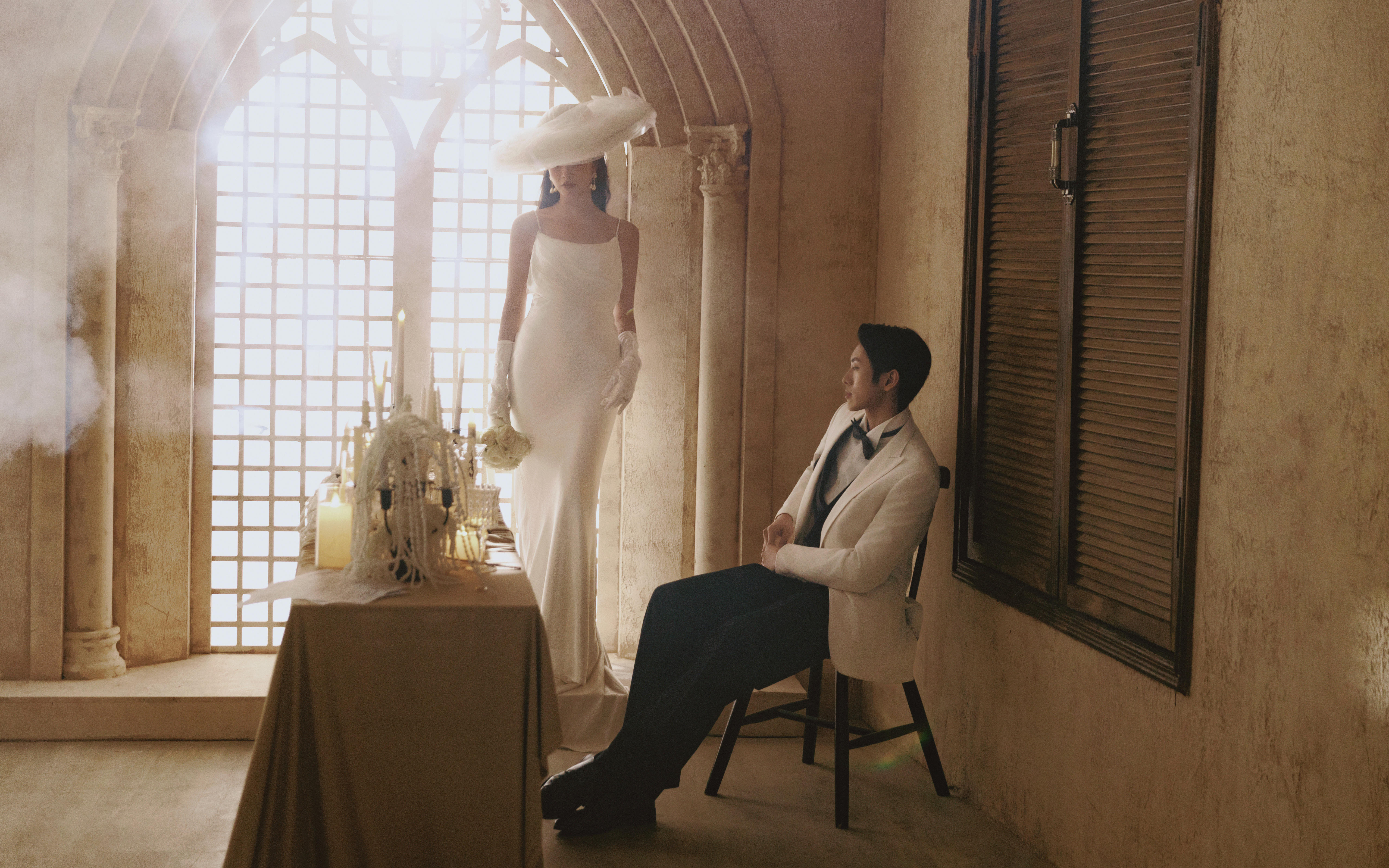 <戈?duì)柕陆烫?gt;我向神明許愿，與你白頭偕老