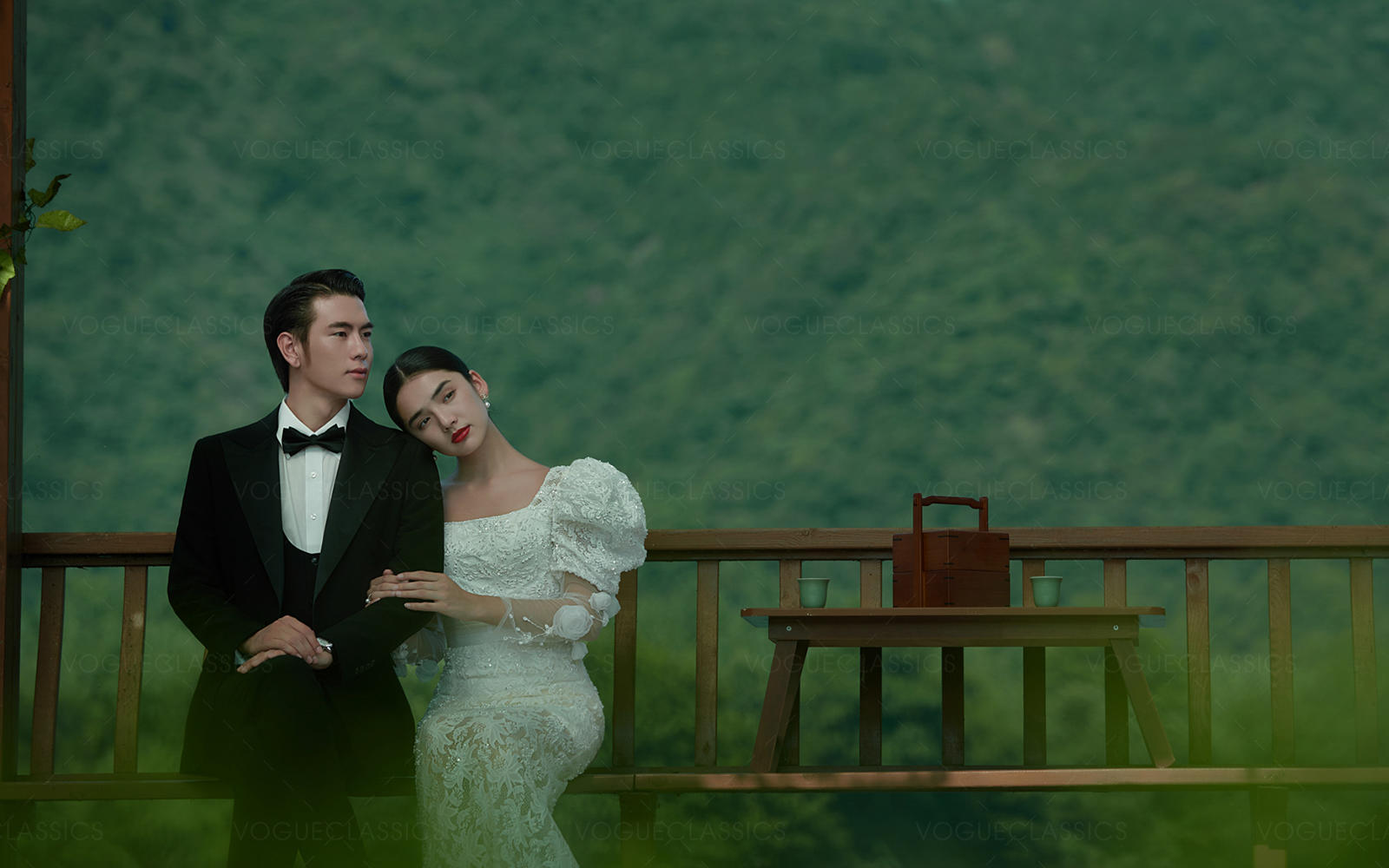 天青色等煙雨而我在等你?江南風(fēng)婚紗照
